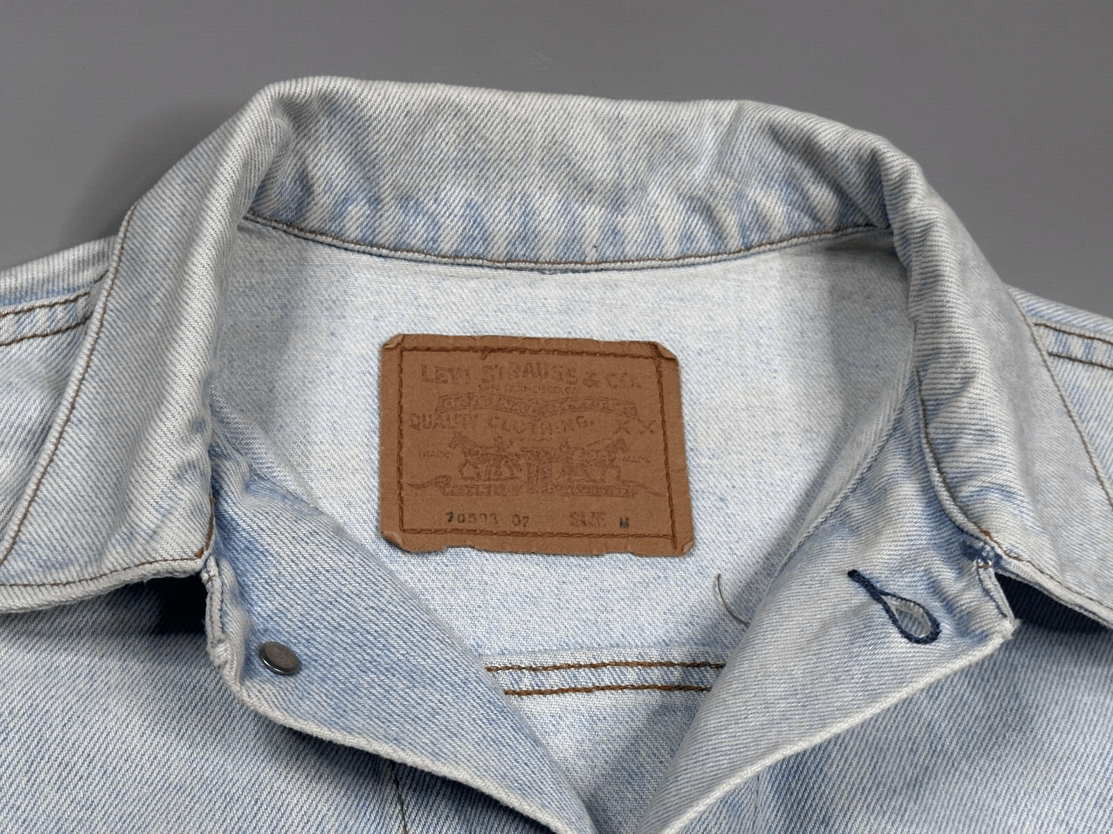 Levi's vintage Levi's men's jacket M Size US M / EU 48-50 / 2 - 3 Thumbnail