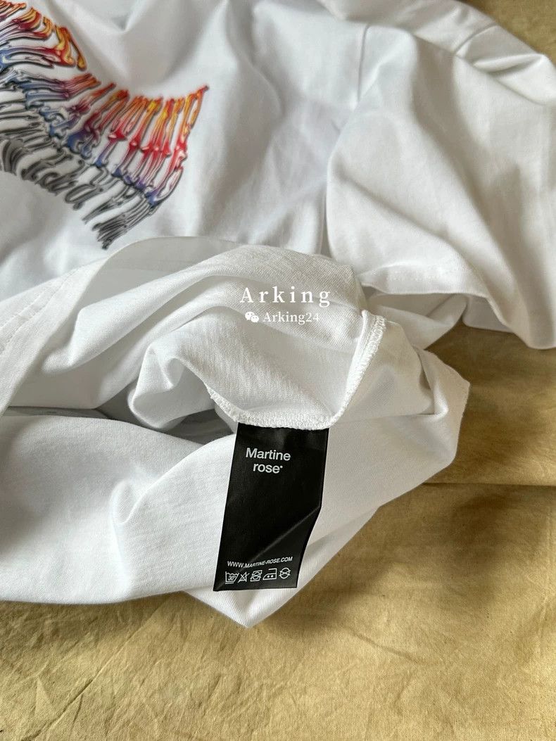 Martine Rose Martine rose White printed short sleeves Size S / US 4 / IT 40 - 7 Thumbnail