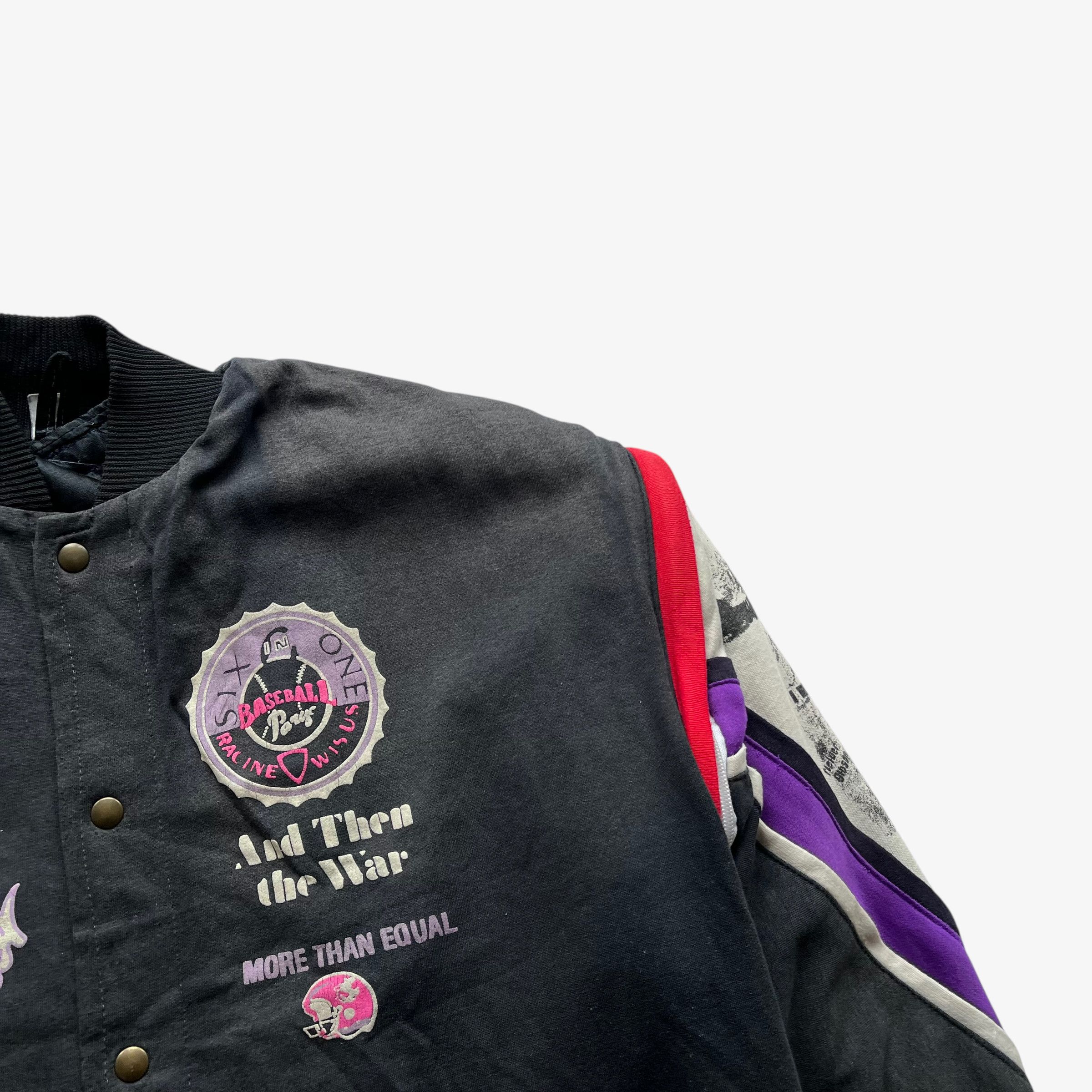 NFL Vintage 80s NFL Los Angeles Raiders American Football Jacket Size US M / EU 48-50 / 2 - 7 Thumbnail