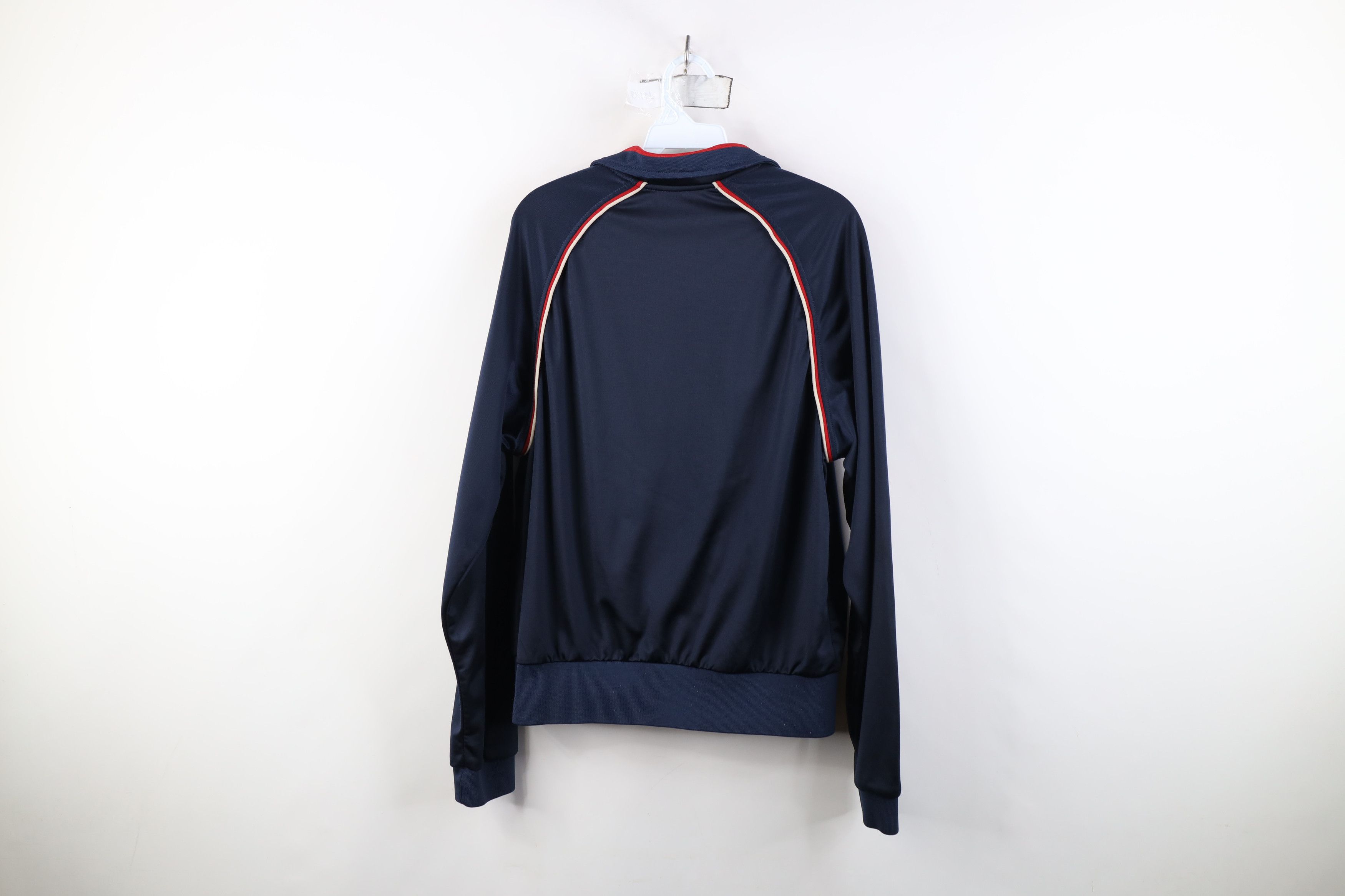 Nike Vintage Y2K Nike Mens Mini Swoosh Tennis Track Jacket Blue Size M / US 6-8 / IT 42-44 - 14 Thumbnail