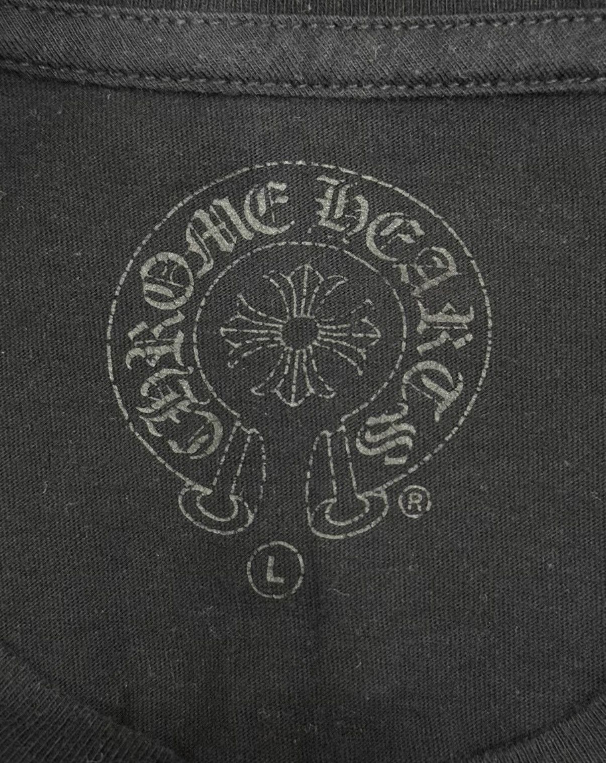 Chrome Hearts Chrome Hearts Flame Sanskrit Short Sleeve Tee Size US L / EU 52-54 / 3 - 7 Thumbnail