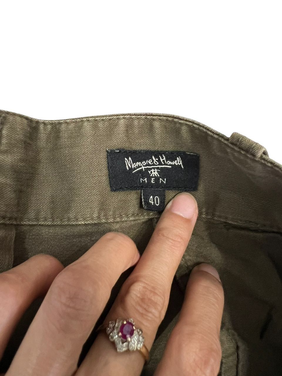 Margaret Howell Margeret Howell Distressed Cargo Pants Size US 34 / EU 50 - 9 Thumbnail
