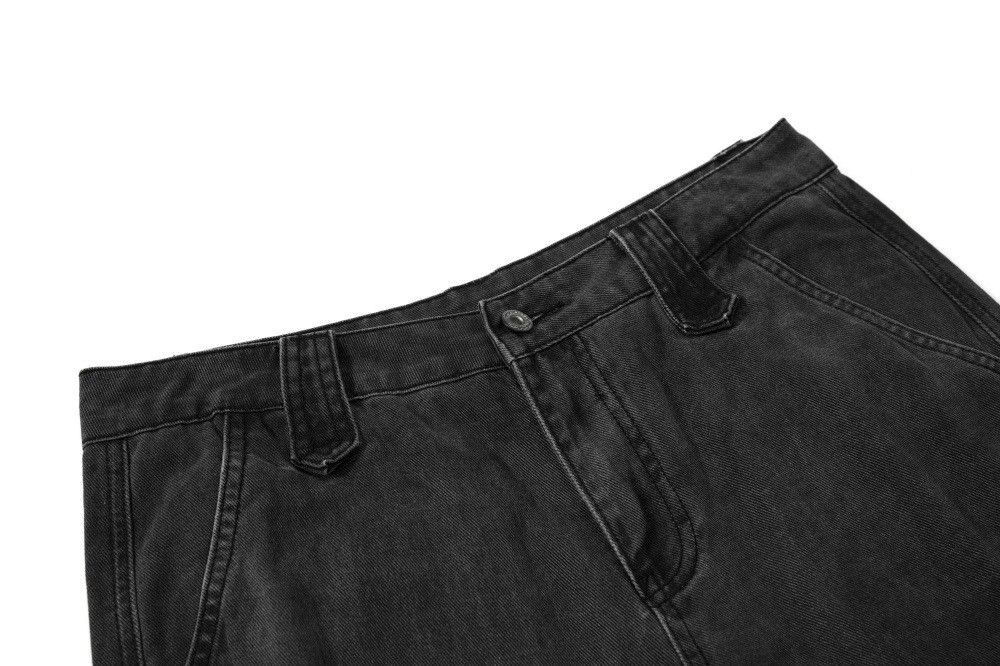 Vintage Men's hippie distressed wide-leg workwear flared jeans Size US 32 / EU 48 - 3 Thumbnail