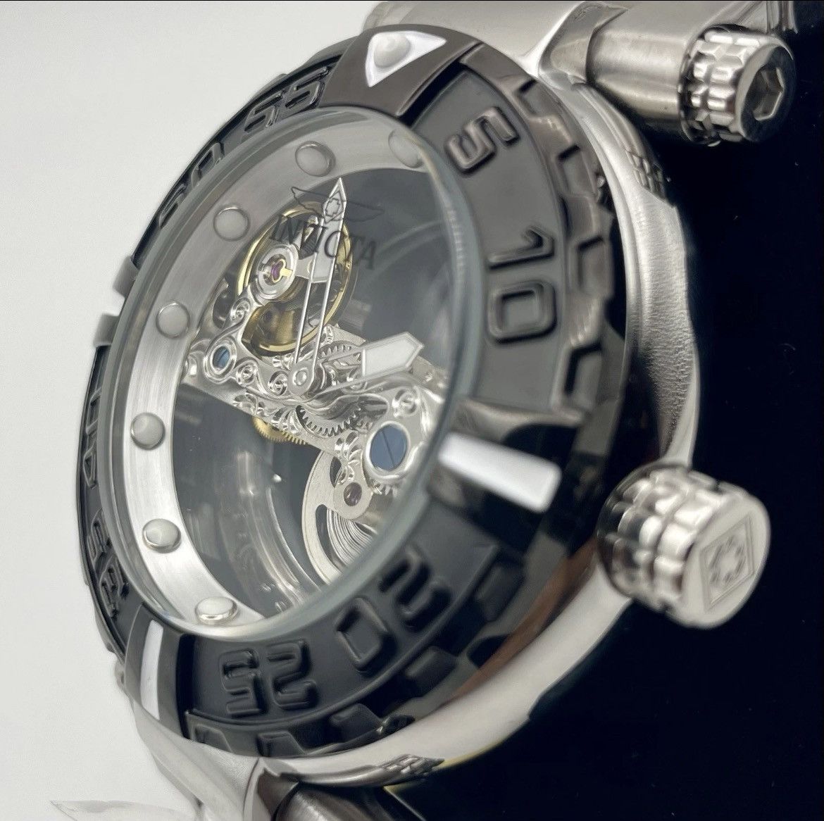 Invicta Invicta Subaqua Nebula 49505 Skeleton Automatic Watch Size 46 - 2 Thumbnail