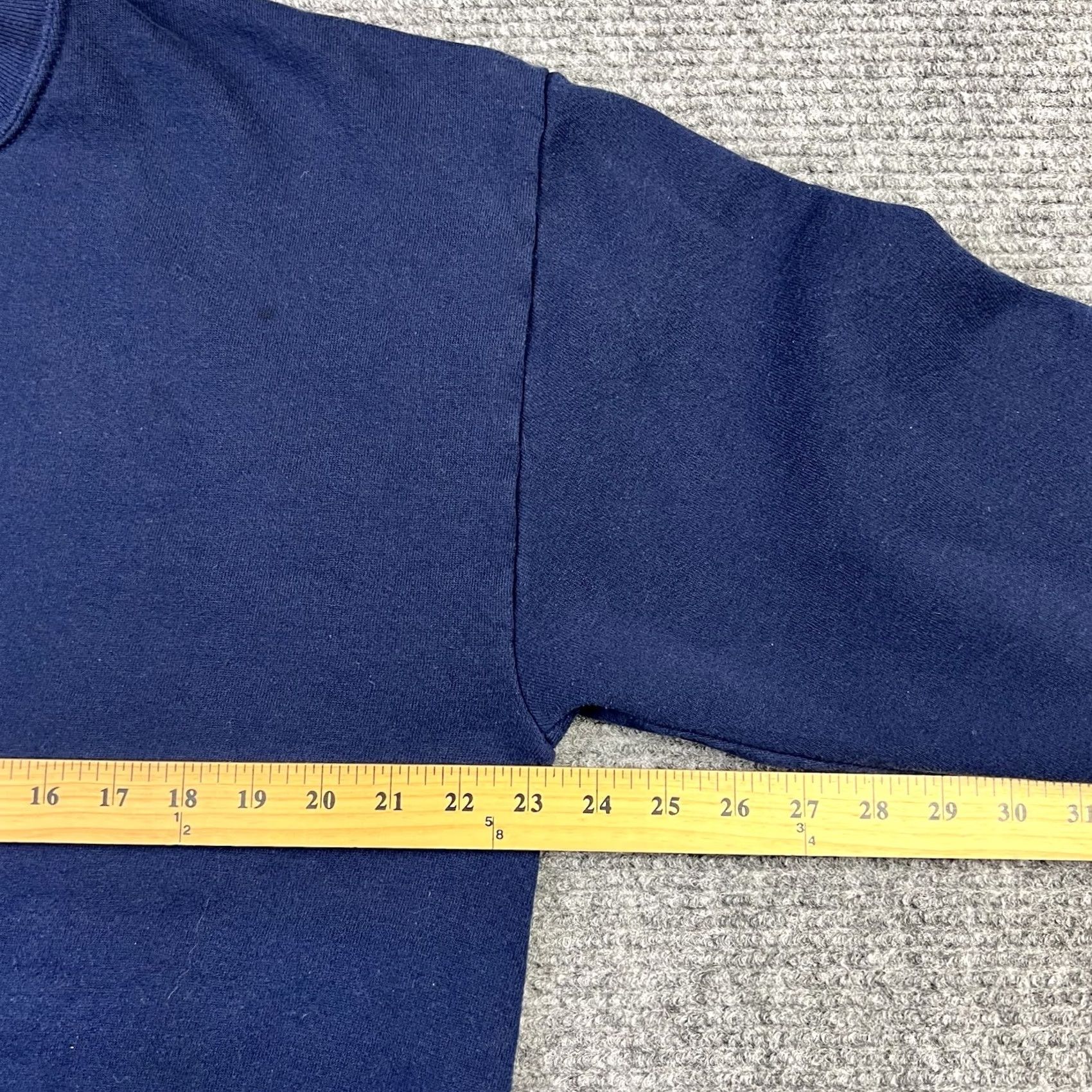Jerzees VINTAGE Jerzees Sweatshirt Pullover Crewneck Blue 50/50 Adult Large Mens 90s Size US L / EU 52-54 / 3 - 7 Thumbnail