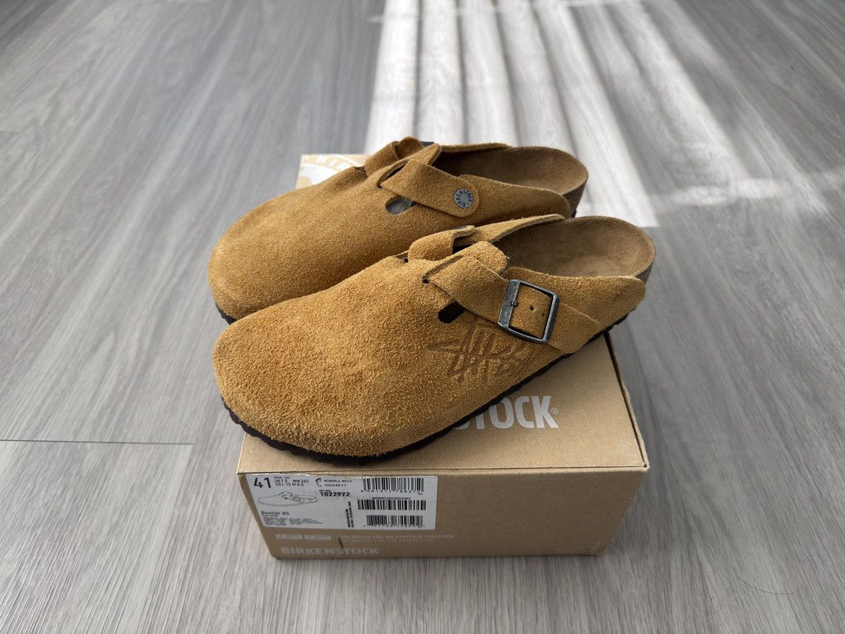 Birkenstock Boston Stussy | Grailed