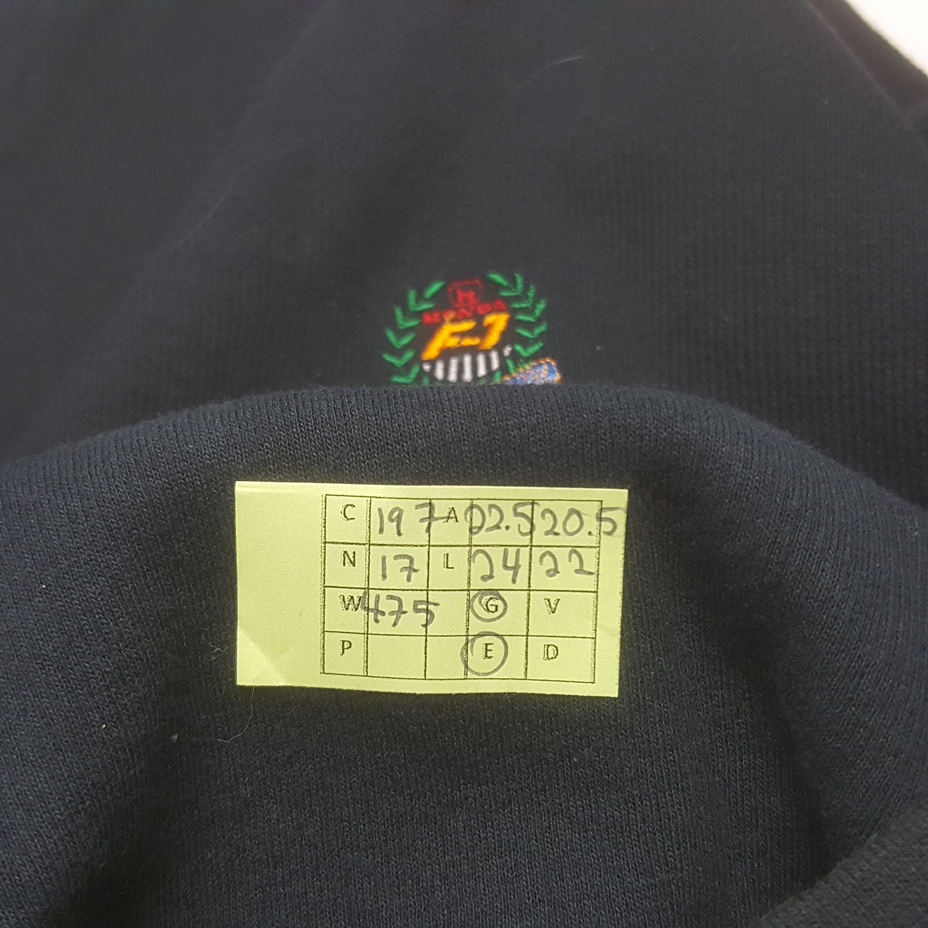 Honda × Vintage Vintage F-1 Honda Japanese Racing Small Logo Sweatshirt Size US M / EU 48-50 / 2 - 9 Thumbnail