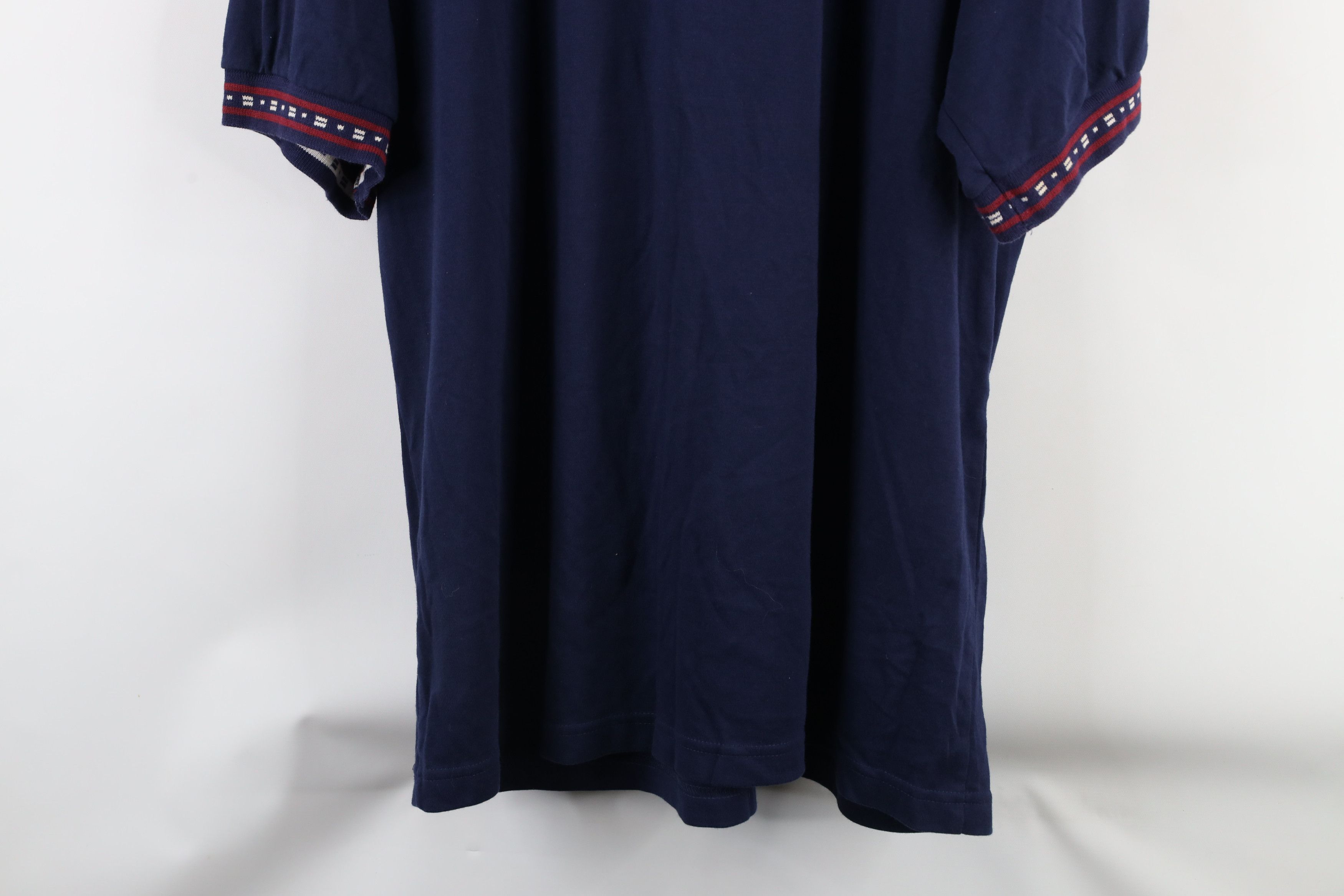 Vintage Vintage 90s Streetwear Geometric Collared Golf Polo Shirt Size US XXL / EU 58 / 5 - 9 Thumbnail
