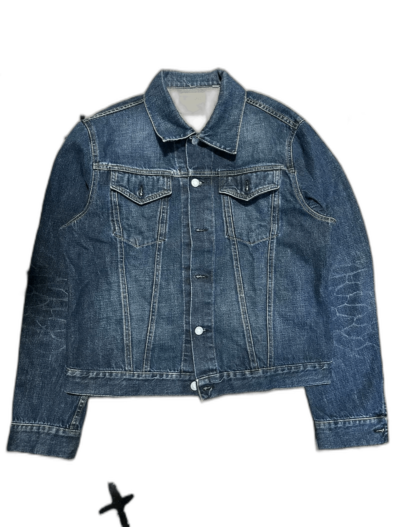 【helmut lang】　inside out denim jacket Helmut Lang 1999 Reissue Inside Out Denim Jacket Helmut Lang