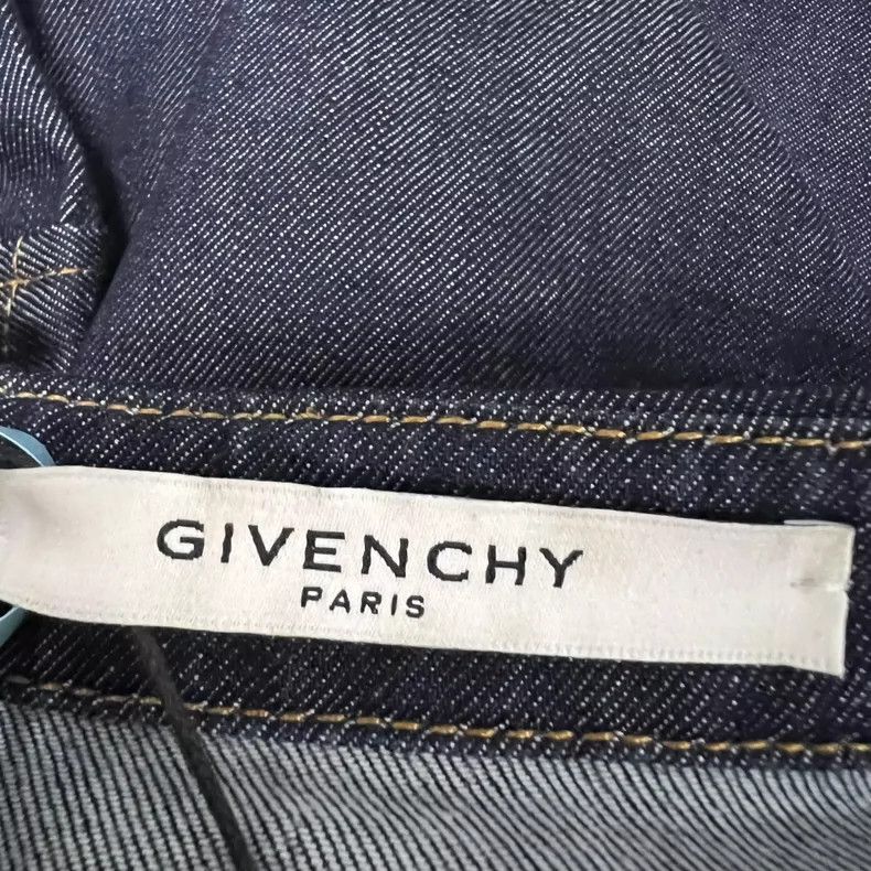 Givenchy Givenchy Vintage Blue Star Embroidered Shirt Size US XS / EU 42 / 0 - 4 Thumbnail