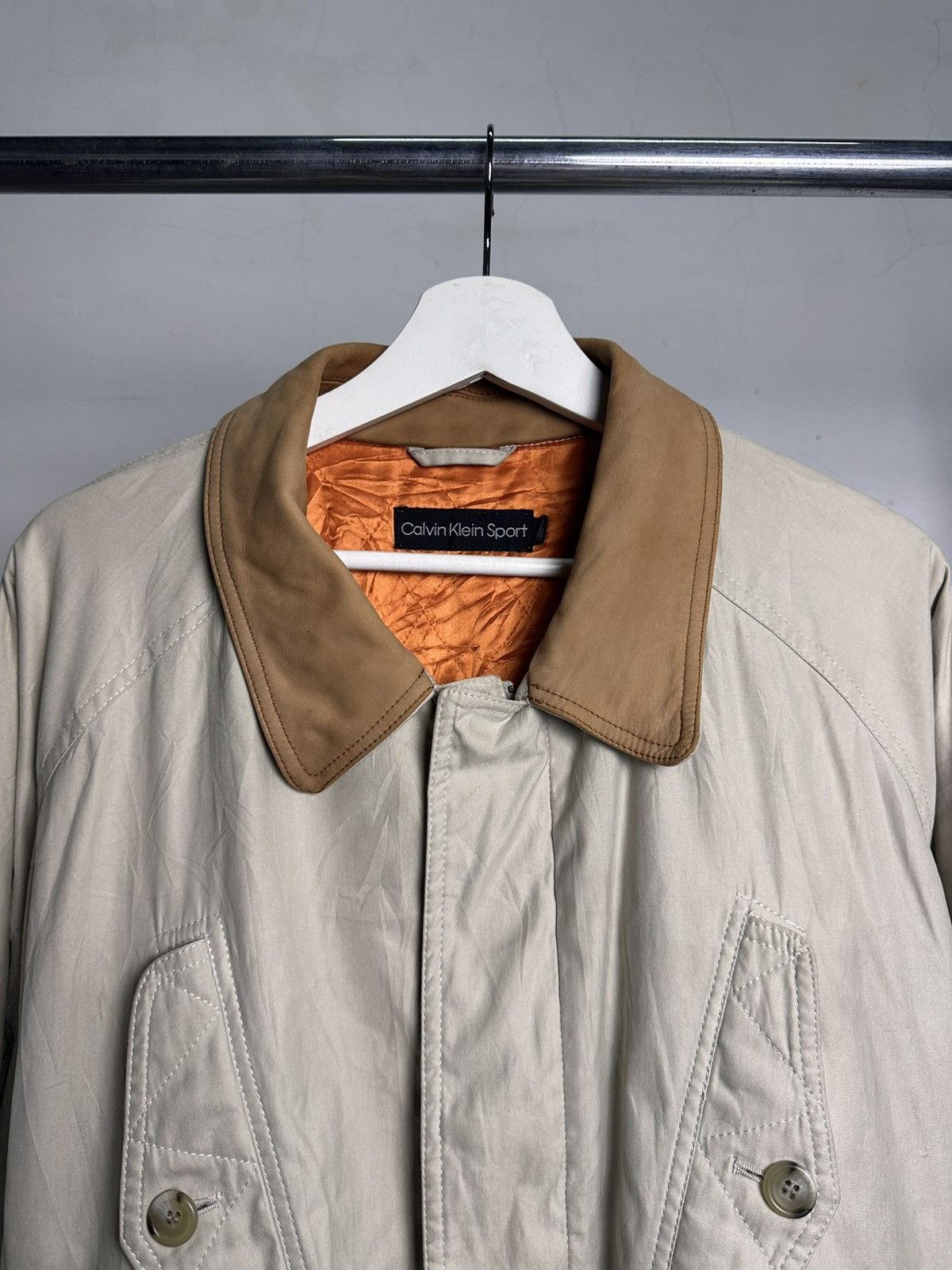 Giorgio Armani 90’s Calvin Klein Sport Utility Jacket Bruce Weber Era Size US L / EU 52-54 / 3 - 2 Thumbnail