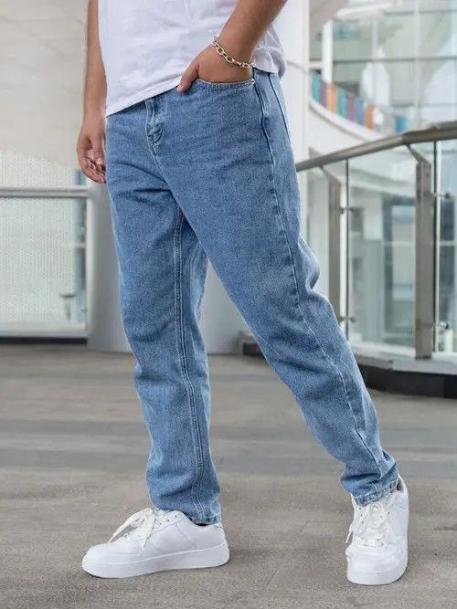 Jean × Vintage Casual Vintage Straight RETRO jeans denim Size US 33 - 3 Thumbnail