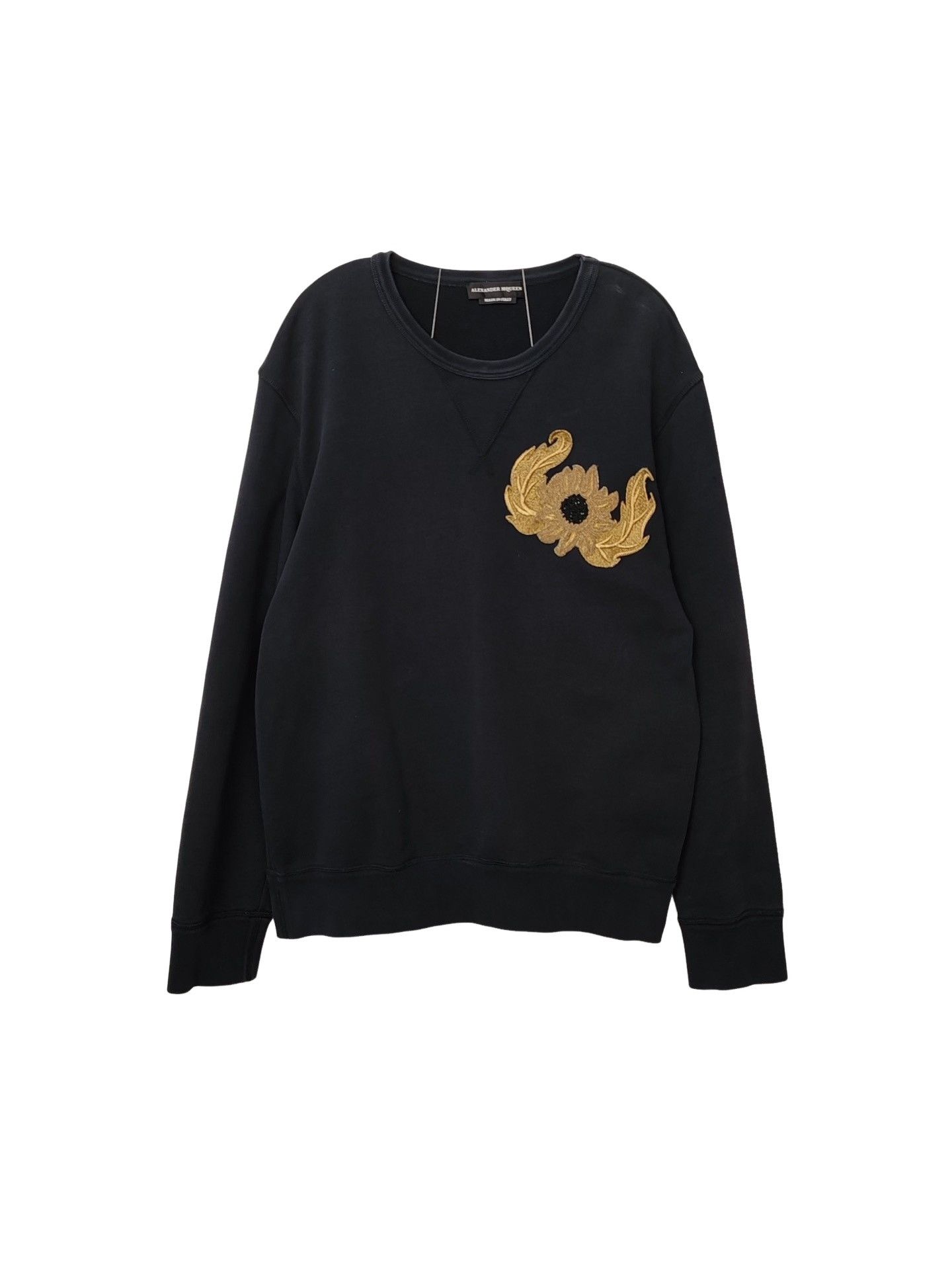 Alexander McQueen Alexander McQueen Floral Embroidery Sweatshirt Size L Size US L / EU 52-54 / 3 - 1 Thumbnail