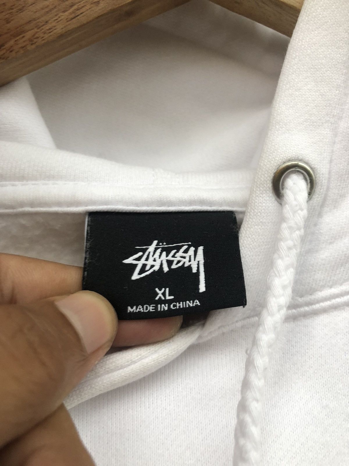 Stussy × Vintage Vintage Stussy International Hoodie Distressed Size US XL / EU 56 / 4 - 3 Thumbnail