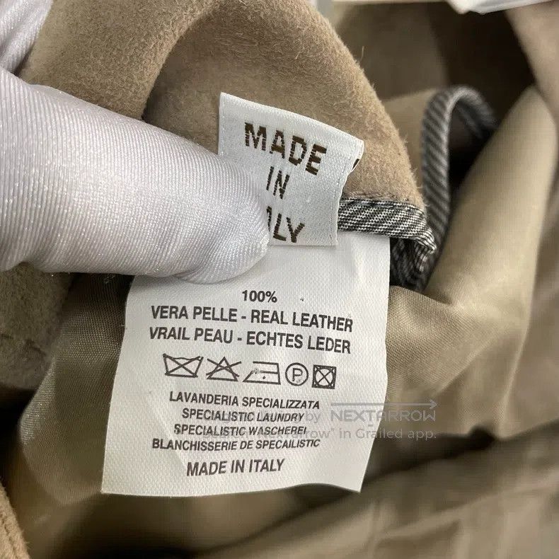Brunello Cucinelli Brunello Cucinelli Leather skirt Size 27" / US 4 / IT 40 - 3 Thumbnail