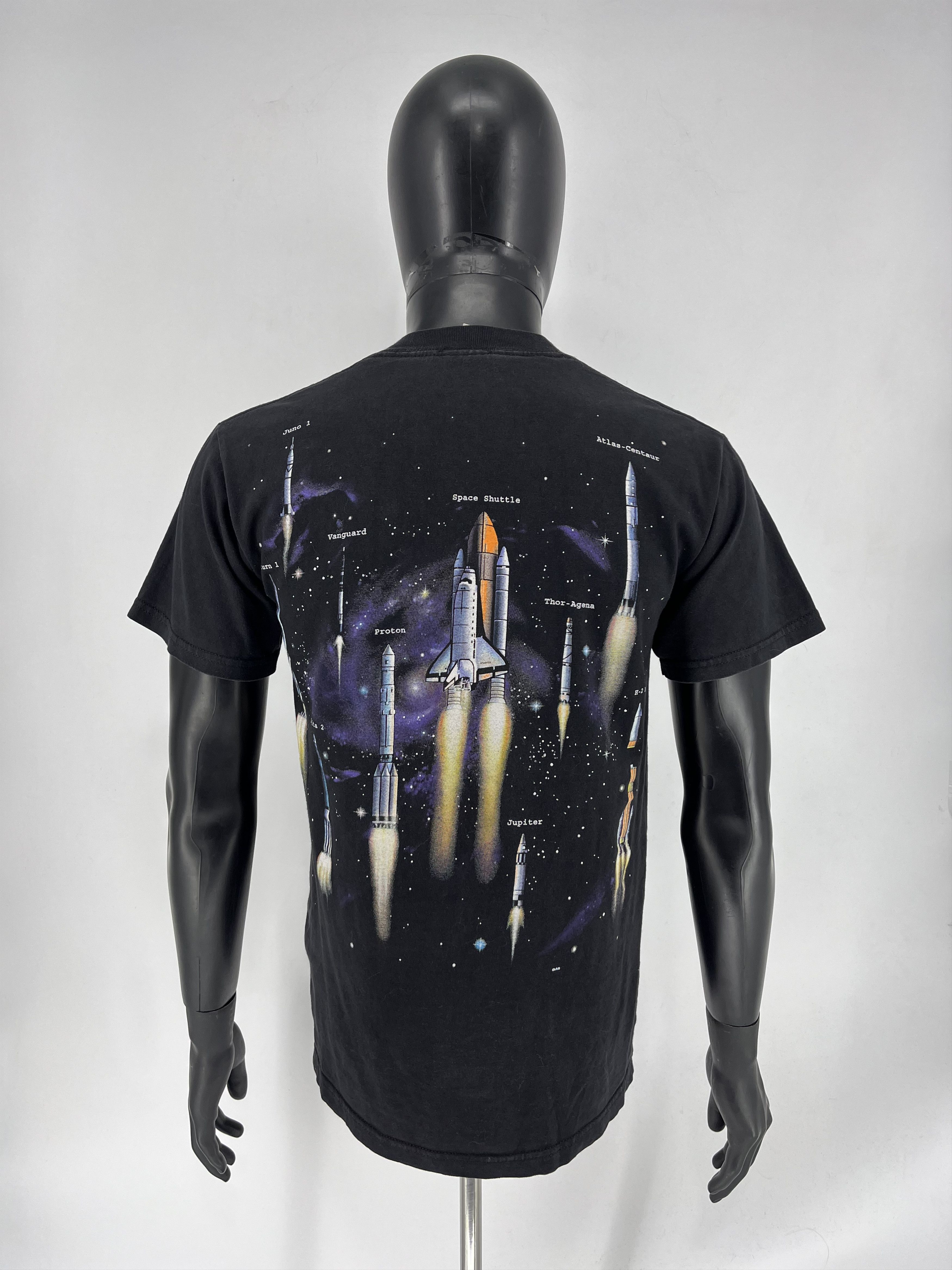 Vintage Vintage Art Unlimited NASA Space World of Rocketry Size US S / EU 44-46 / 1 - 10 Thumbnail