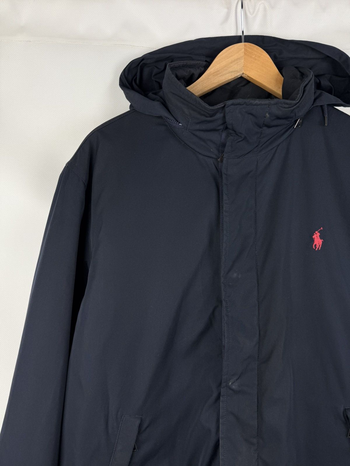 Polo Ralph Lauren Polo By Ralph Lauren VTG Hooded Fleece Lined Bomber Jacket Size US L / EU 52-54 / 3 - 2 Thumbnail