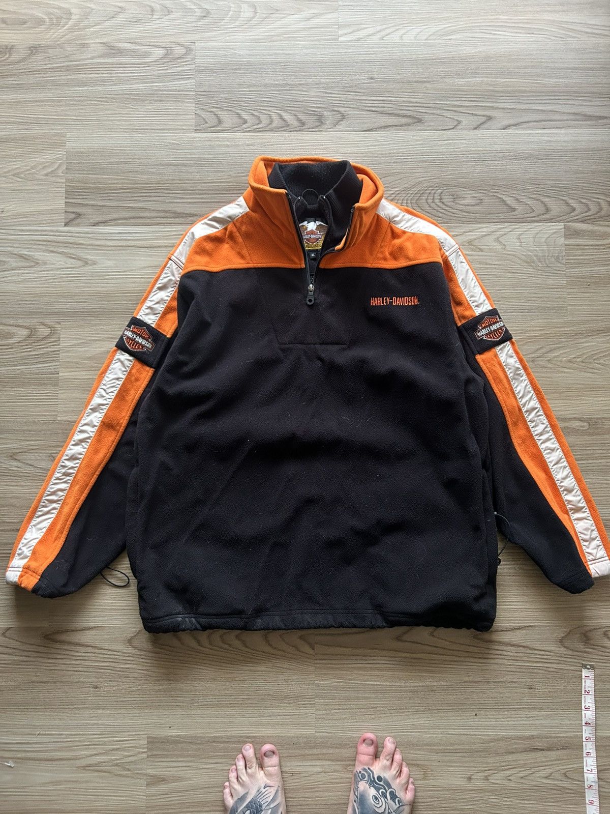 Harley Davidson Harley Davidson Double Zip Waterproof Fleece Pullover Size US XL / EU 56 / 4 - 1 Thumbnail