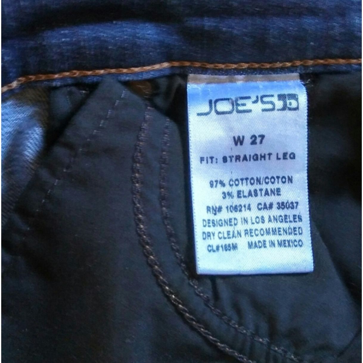 Joe's Joe’s Jeans Cigarette Straight Leg Ettie Jeans Size 27 Size 27" / US 4 / IT 40 - 5 Thumbnail