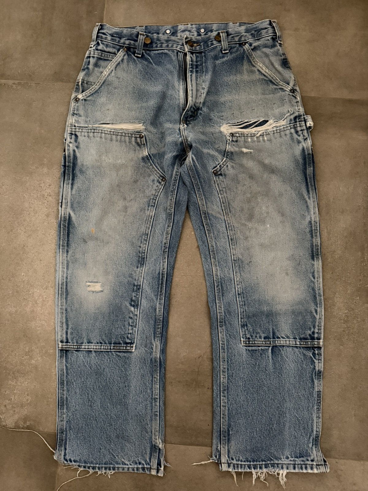Carhartt Carharrt Vintage Double Knee Pants Size US 34 / EU 50 - 1 Thumbnail