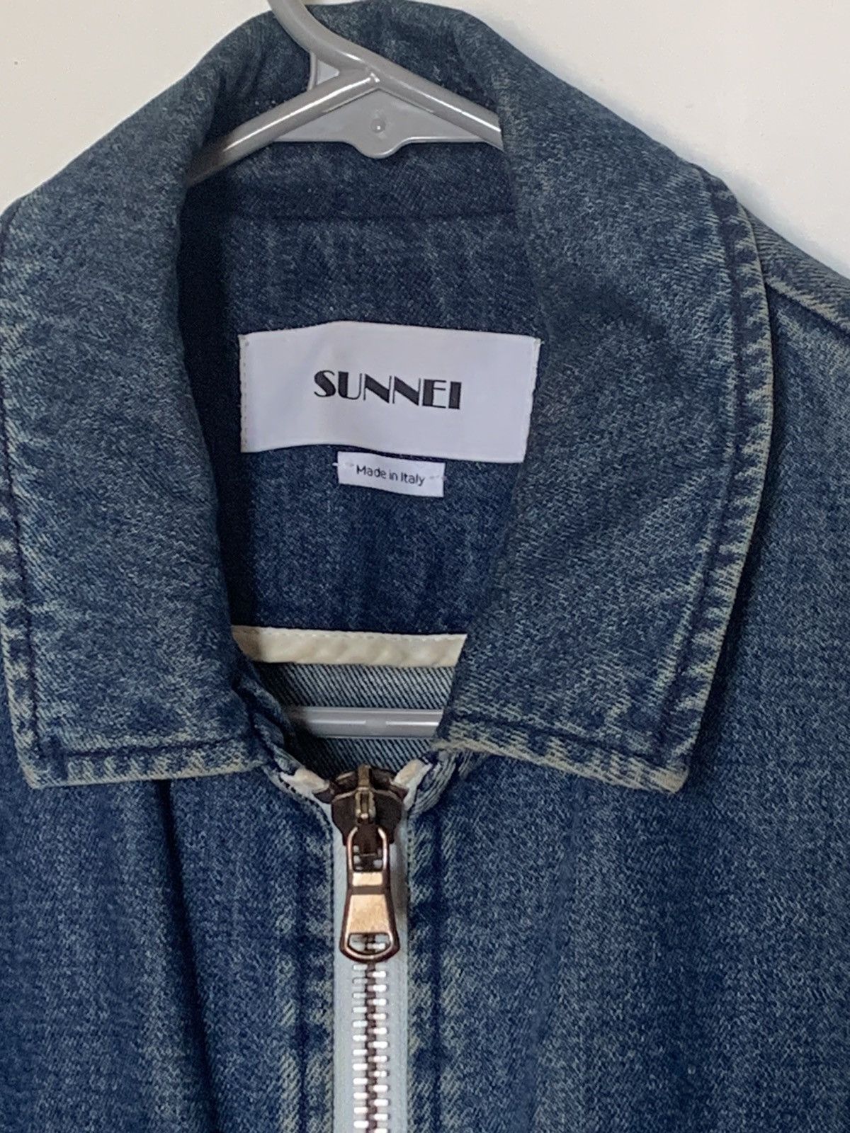 Sunnei Denim Bomber Jacket Size US S / EU 44-46 / 1 - 3 Thumbnail
