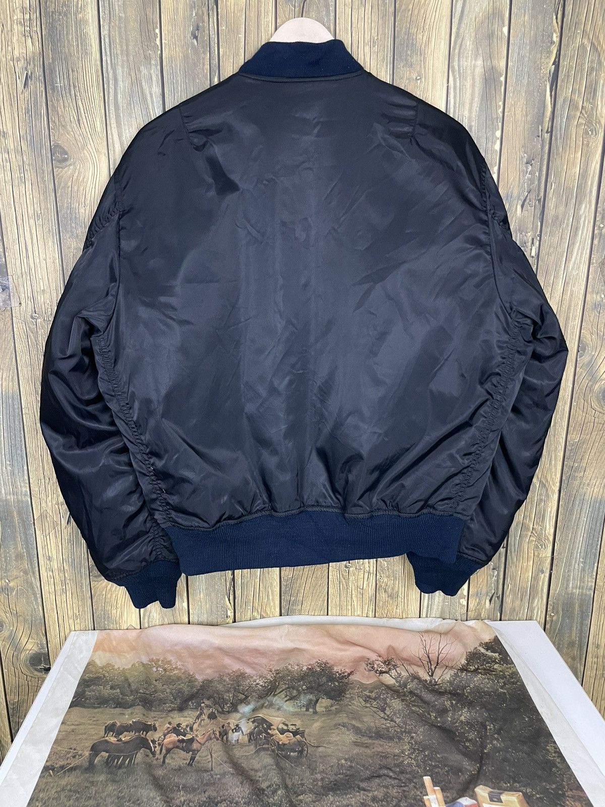 Japanese Brand × Vintage Vintage MA 2 Intermediate Bomber Jacket Size US M / EU 48-50 / 2 - 10 Thumbnail