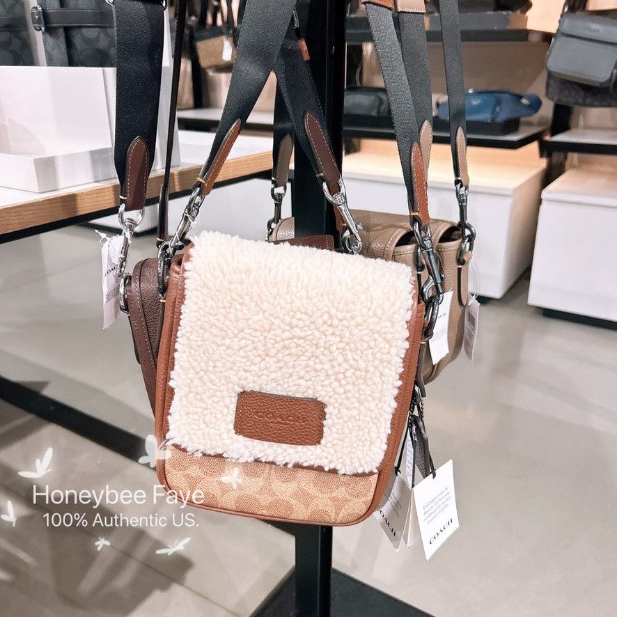 Coach Lucas Crossbody Bag In Signature Canvas CY883 Size ONE SIZE - 3 Thumbnail
