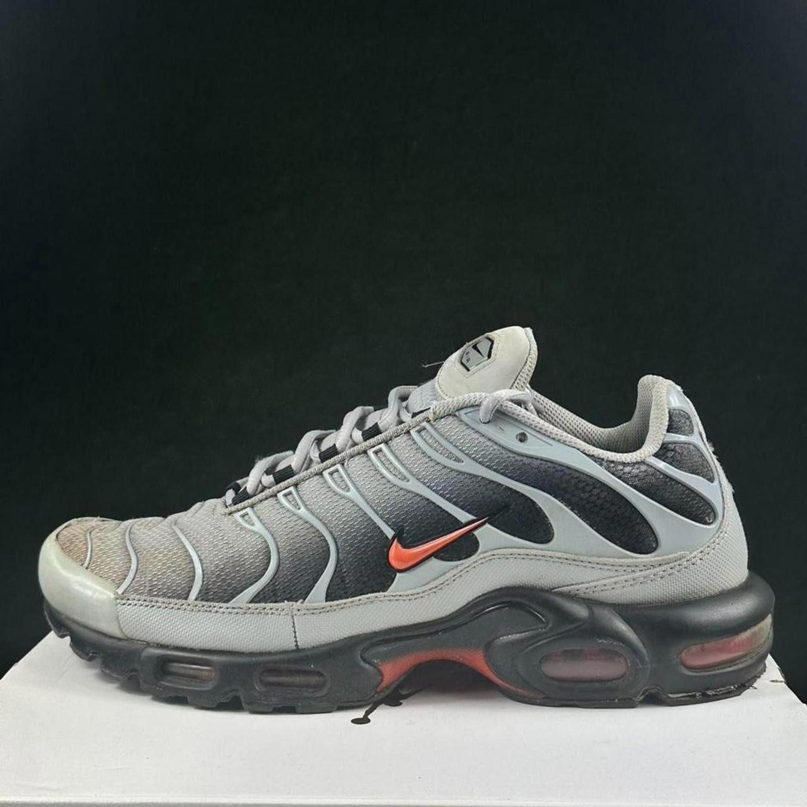 Nike Nike Air Max Plus TN “Grey Gradient / Solar Red” — US 11 Size US 11 / EU 44 - 1 Thumbnail