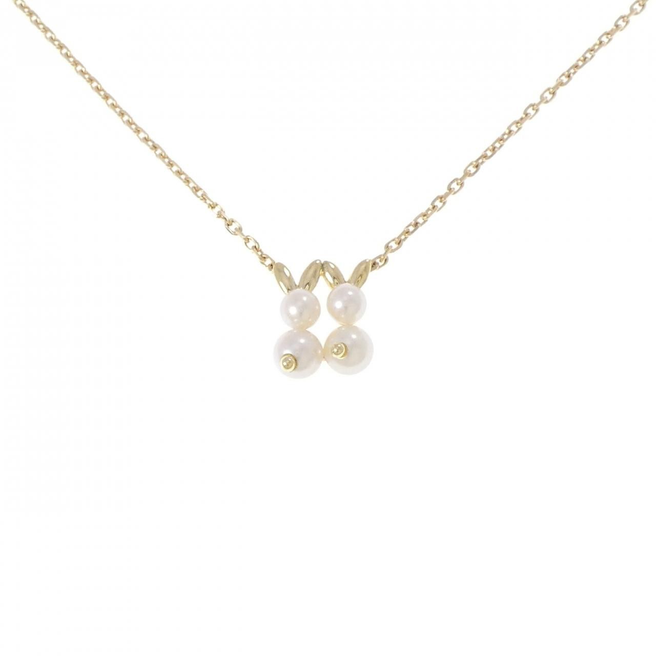 Van Cleef & Arpels Van Cleef & Arpels Van Cleef & Arpels Au750 Akoya Pearl Necklace Precious Metal Necklace VCGGE69935 DUTY FREE for USA Size ONE SIZE - 1 Thumbnail