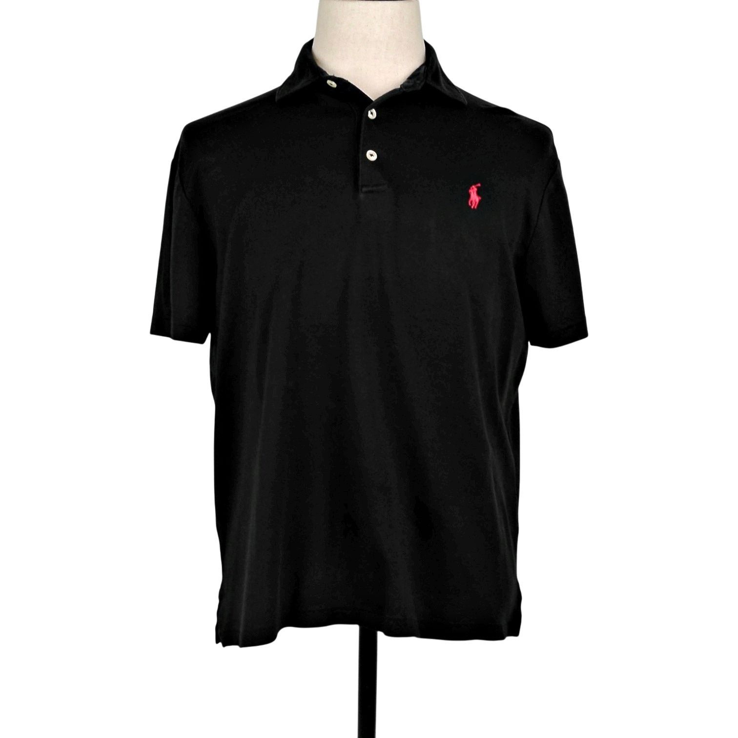 Polo Ralph Lauren Polo Ralph Lauren Lot 3 Mens LRG Cotton Short Sleeve Polos Size US L / EU 52-54 / 3 - 5 Thumbnail