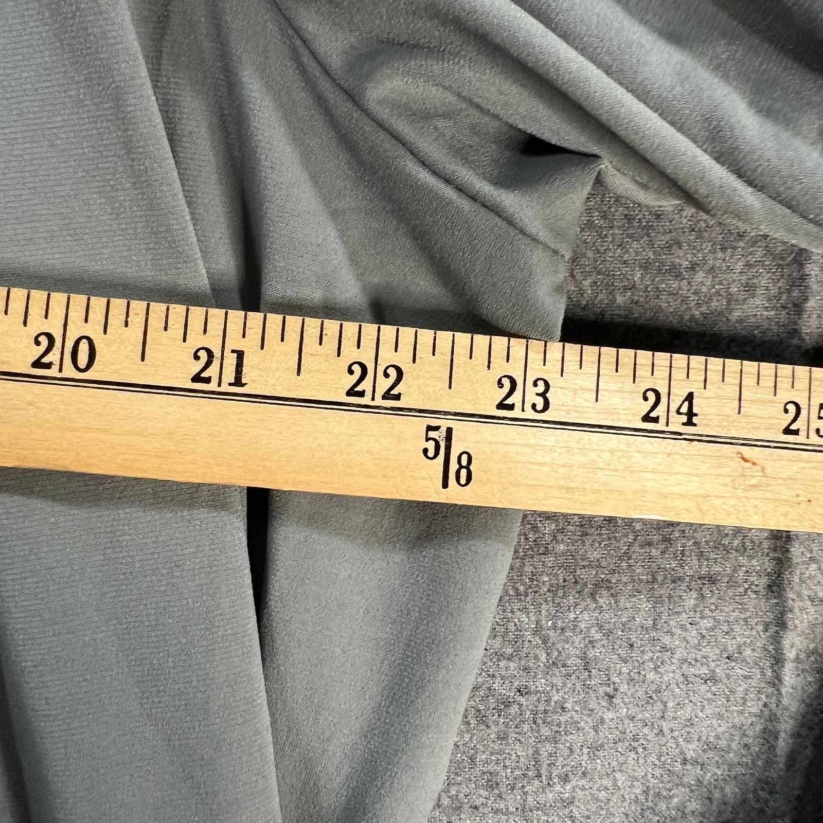 Other Susan Graver Liquid Knit Anorak Style Cardigan Silver Mist Size L / US 10 / IT 46 - 7 Thumbnail