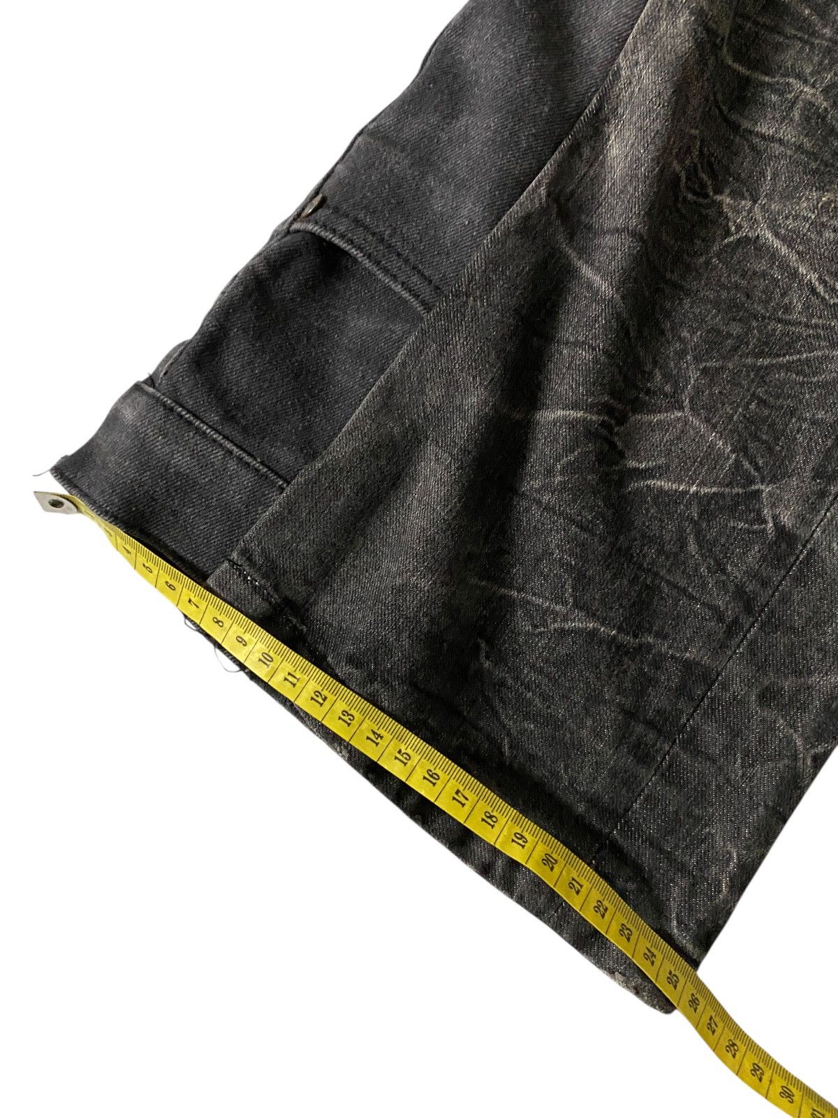 If Six Was Nine 2000's Jackrose Seawash Clawmark Tribal Flared Jeans Size US 30 / EU 46 - 11 Thumbnail