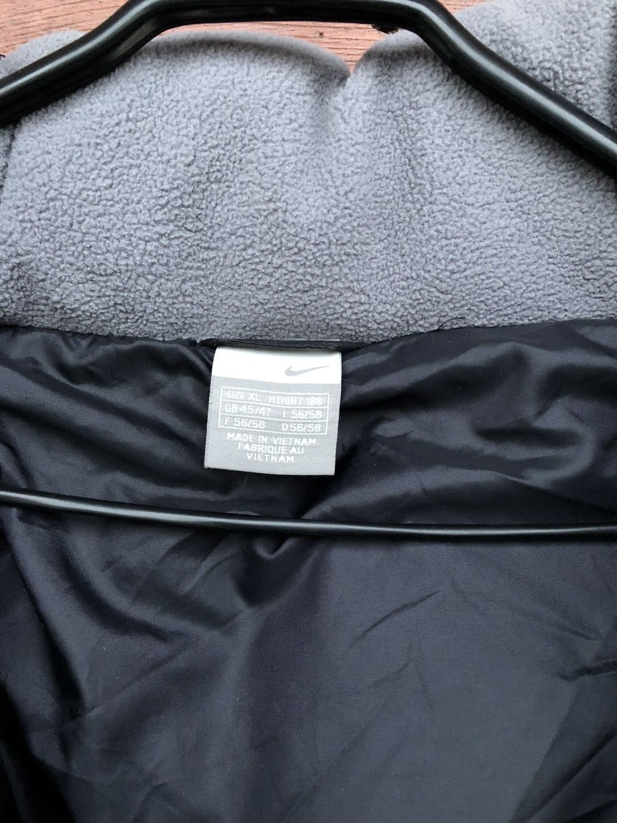 Nike Oversized Vintage Nike Swoosh Puffer Jacket Size US XL / EU 56 / 4 - 5 Thumbnail