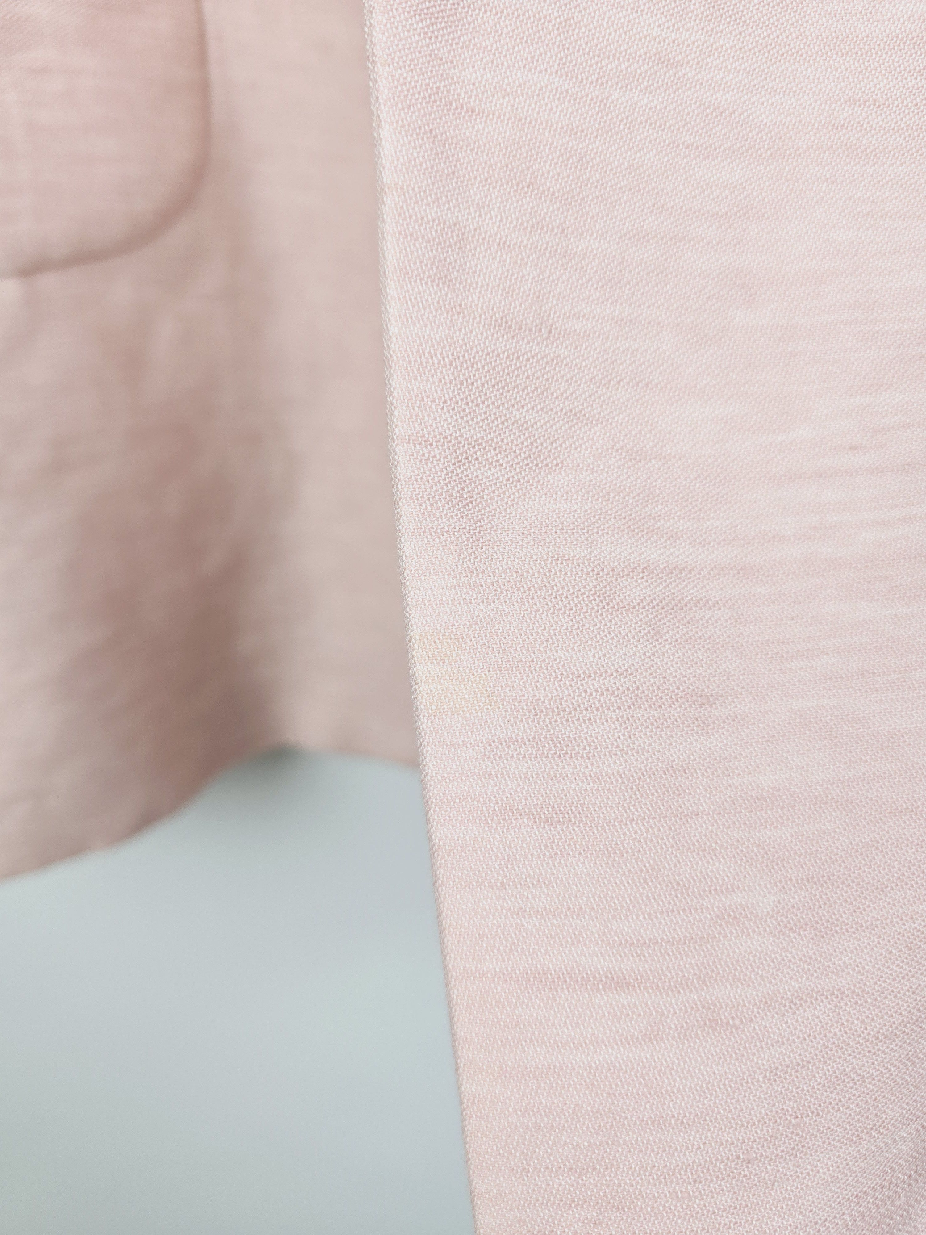 Purdey Purdey Pink Blazer Coat, Cotton/Linen Blend, Size EU 38 Size S / US 4 / IT 40 - 16 Thumbnail