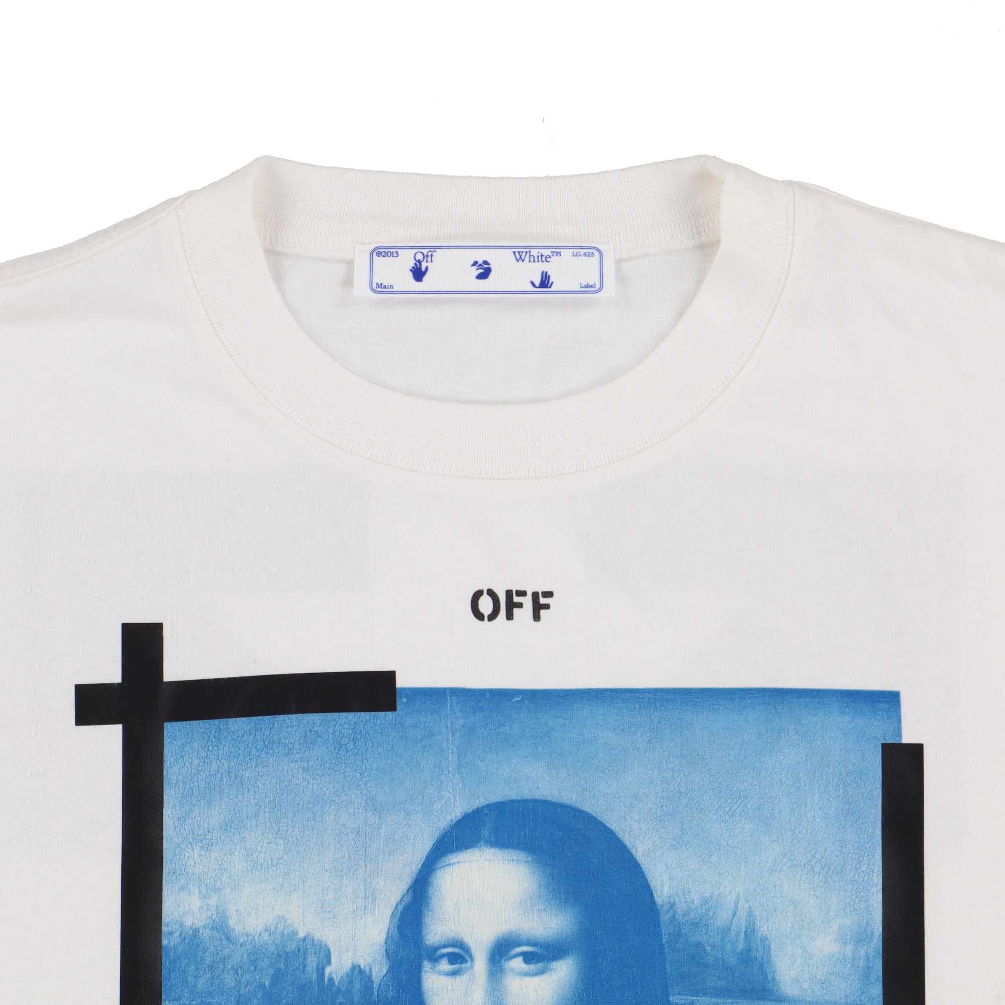 Off-White White Mona Lisa Arrows Oversized T-Shirt Size US M / EU 48-50 / 2 - 5 Thumbnail