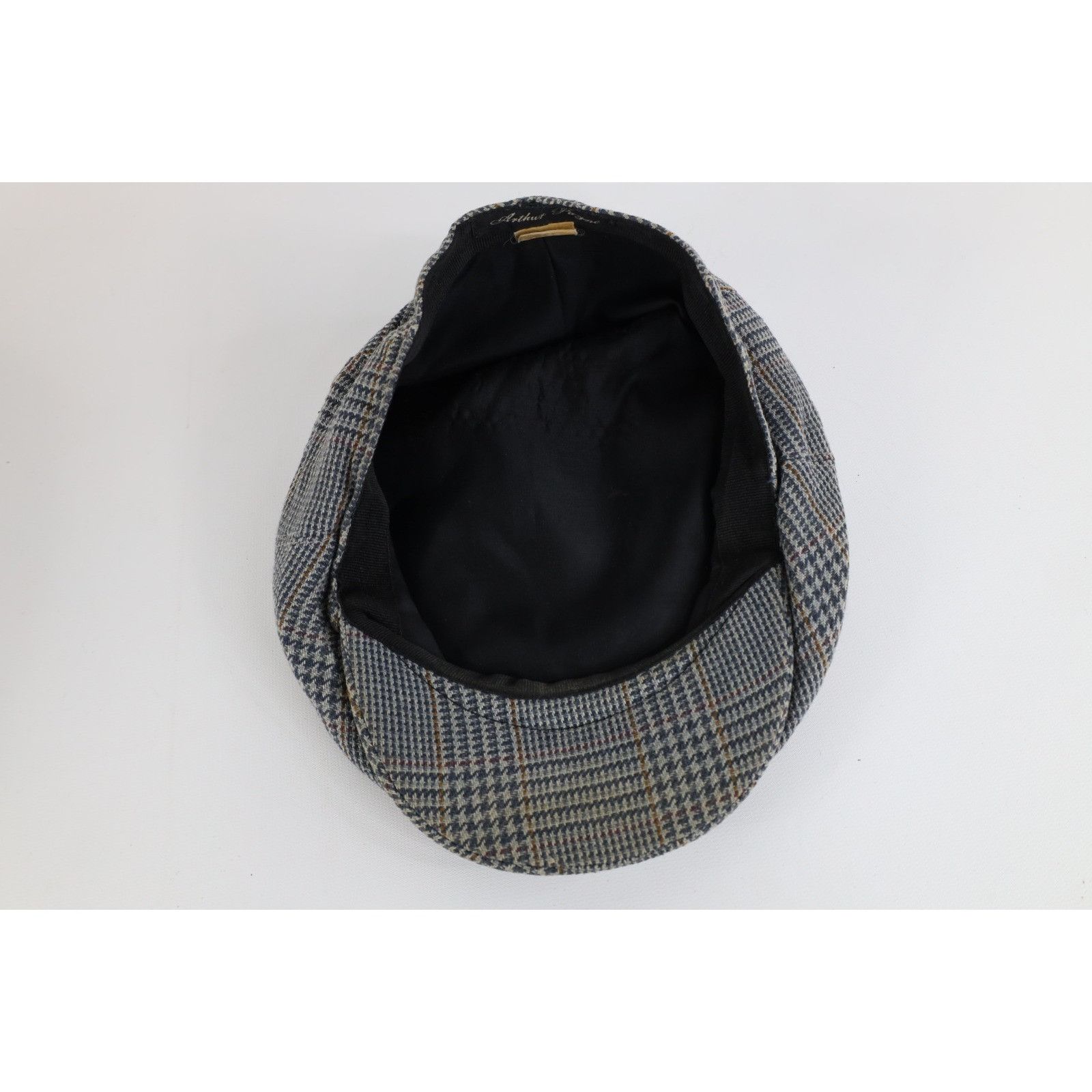 Vintage Vintage 90s Rockabilly Wool Houndstooth Newsboy Cabbie Hat Size ONE SIZE - 6 Thumbnail
