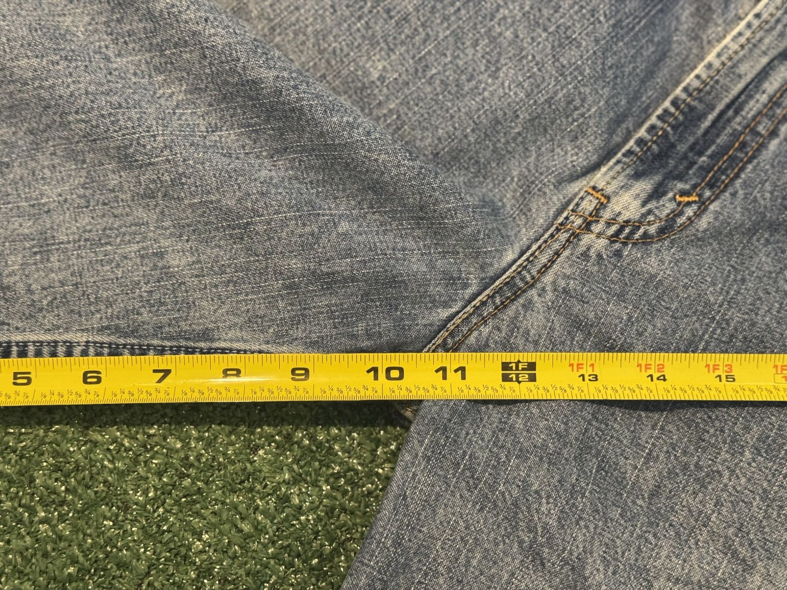 Levi's Vintage Clothing Vintage Levi's 569 Loose Straight Fit Jorts Baggy Skater Fit Size US 33 - 4 Thumbnail