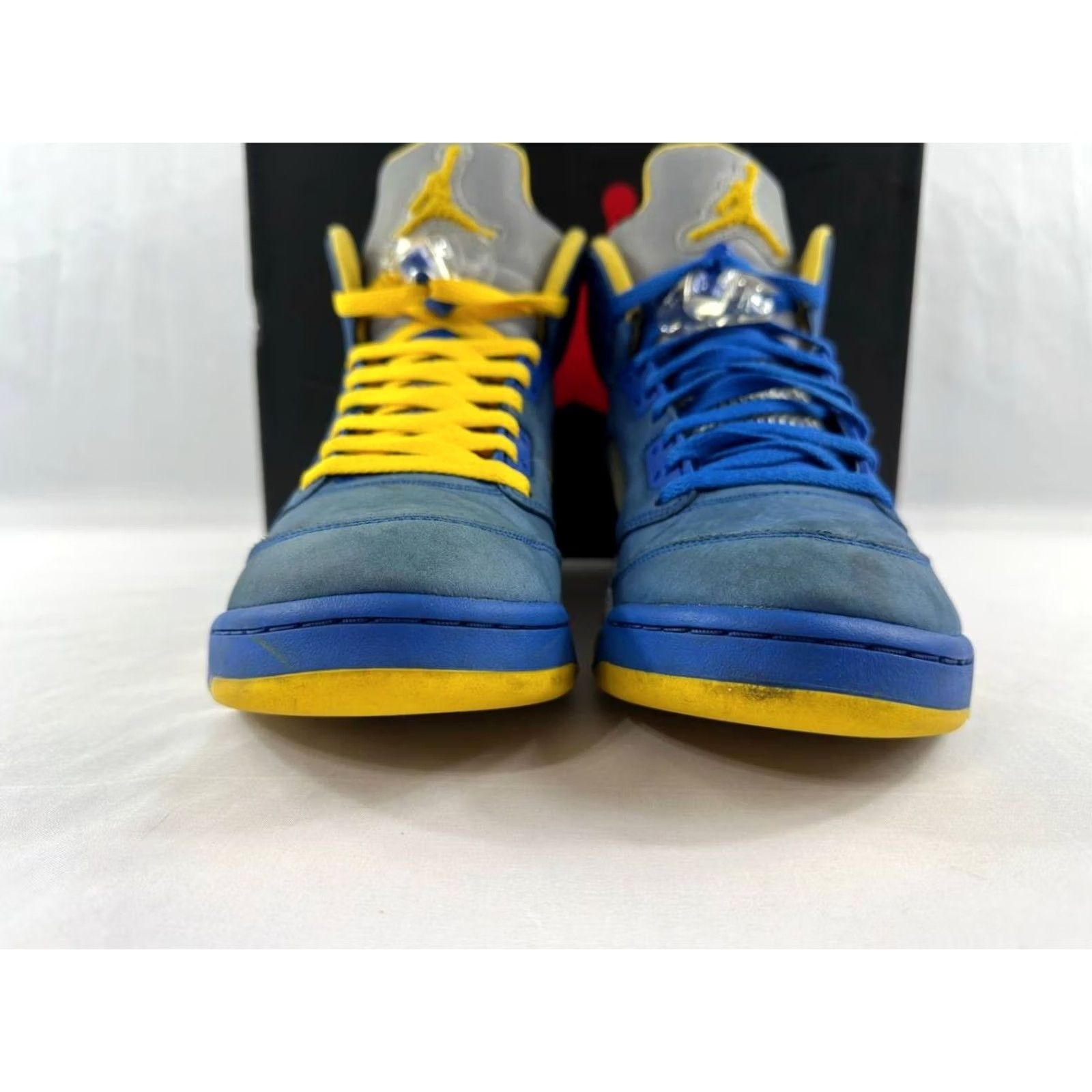 Jordan Brand Nike Air Jordan 5 Retro Laney CD2720-400 Men Size 10 Blue Sneakers Size US 10 / EU 43 - 2 Thumbnail
