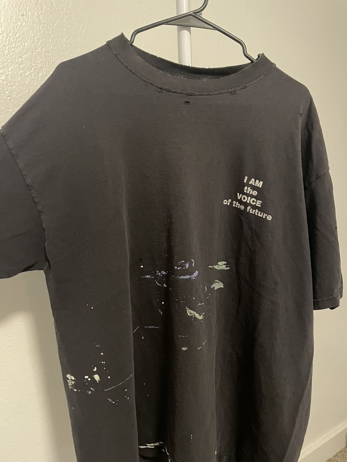 image of Vintage Radio Tee in Black, Men's (Size Large)