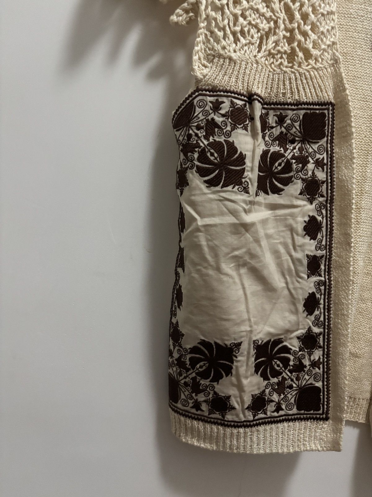 Dries Van Noten Dries Van Noten Cream Cardigan Size S / US 4 / IT 40 - 9 Thumbnail
