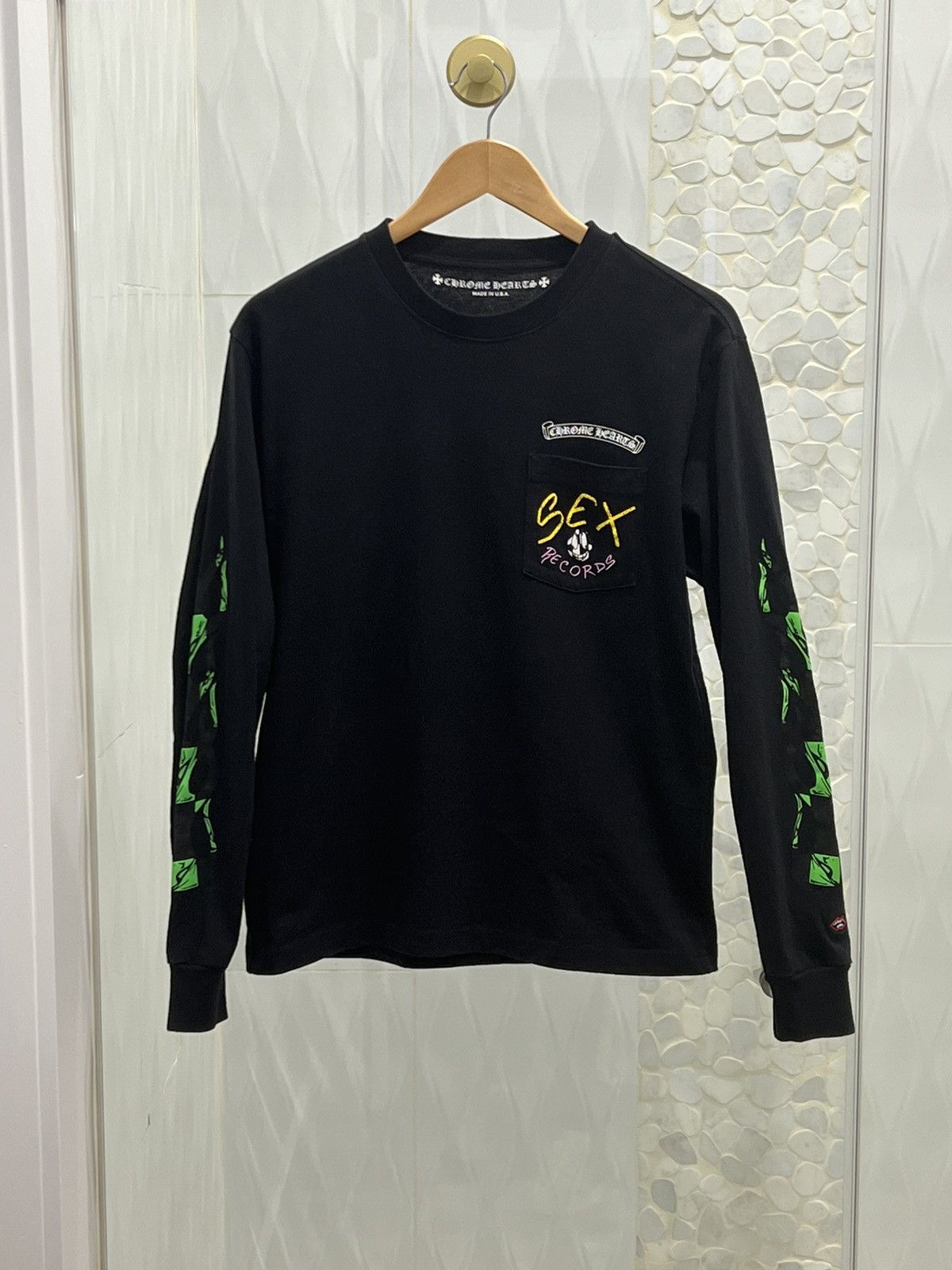 Chrome Hearts x Matty Boy Flower Chomper Floral Logo Long