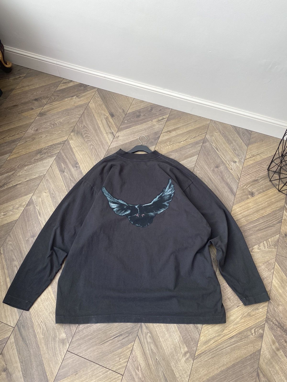 Balenciaga × Designer × Gap Yeezy × Gap × Balenciaga Dove long sleeve shirt Size US XL / EU 56 / 4 - 14 Thumbnail