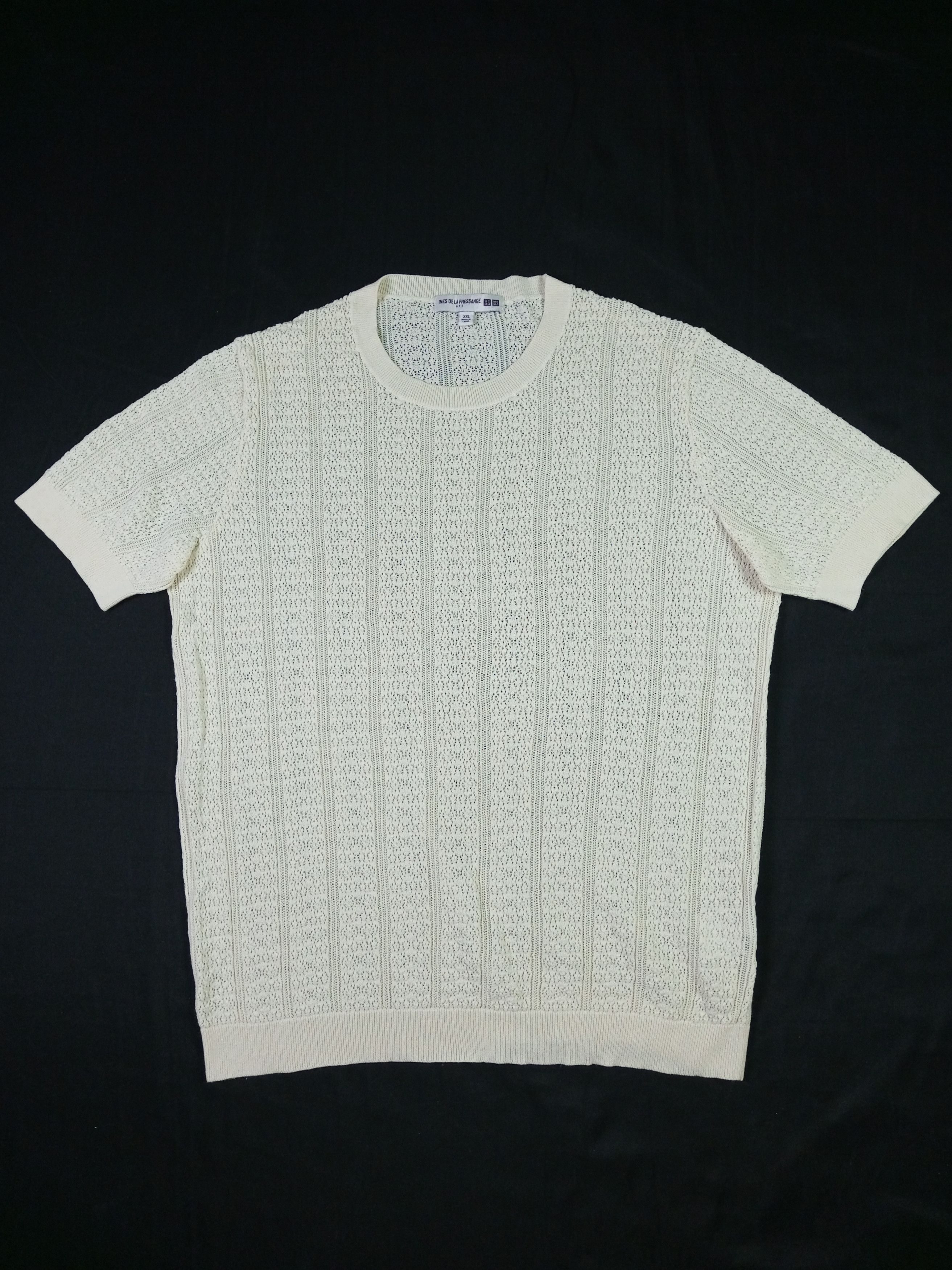 Uniqlo X Ines De La Fressange Mesh T Shirt