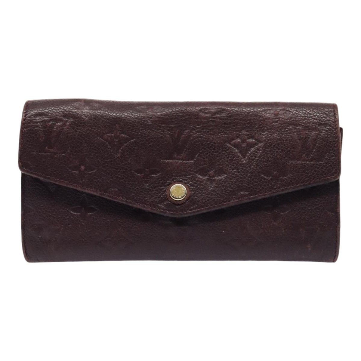 Louis Vuitton Sarah Purple Leather Wallet (Pre-Owned) Size ONE SIZE - 1 Thumbnail