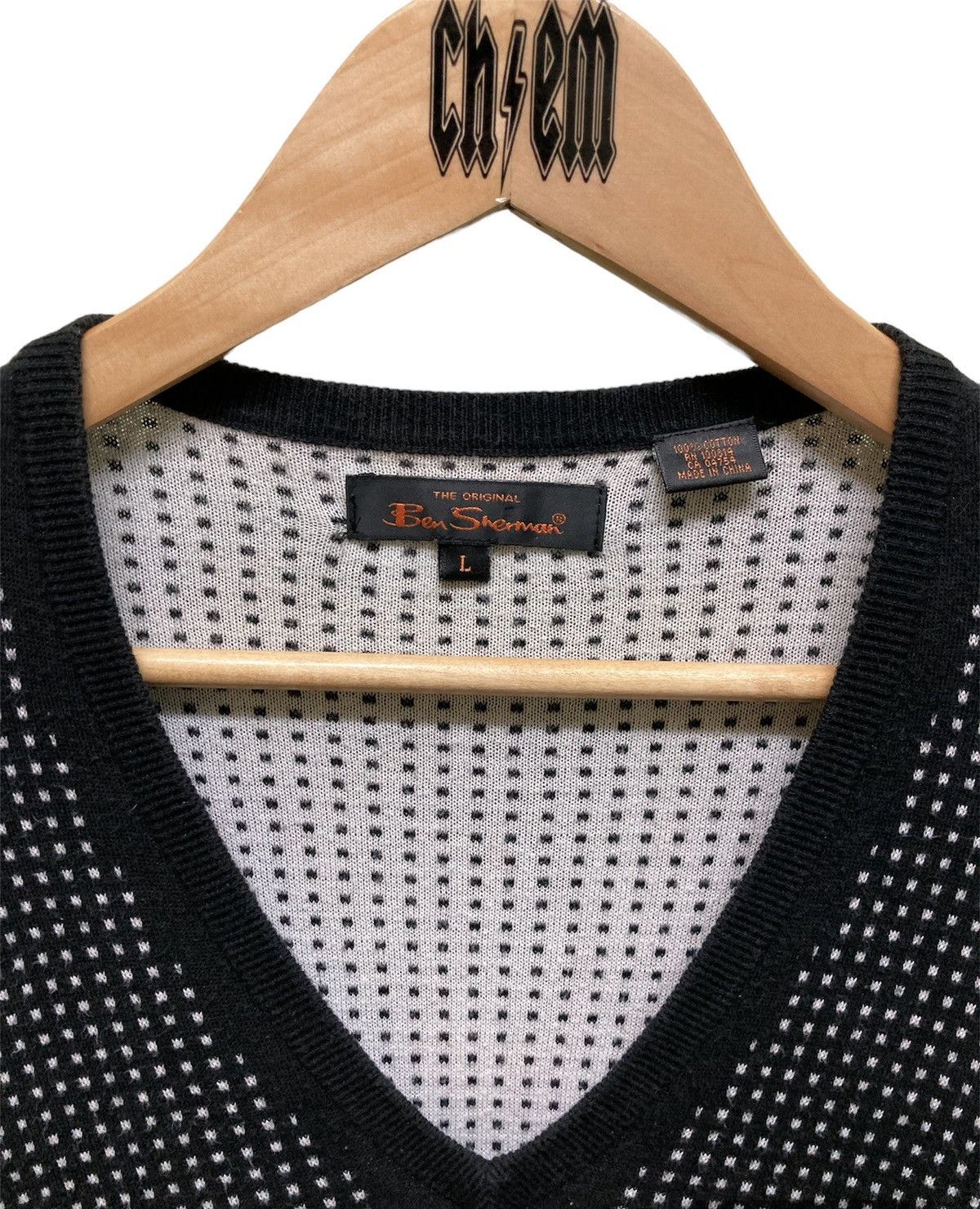 Ben Sherman Ben Sherman V-neck Pull Over Sweater Size US L / EU 52-54 / 3 - 4 Thumbnail