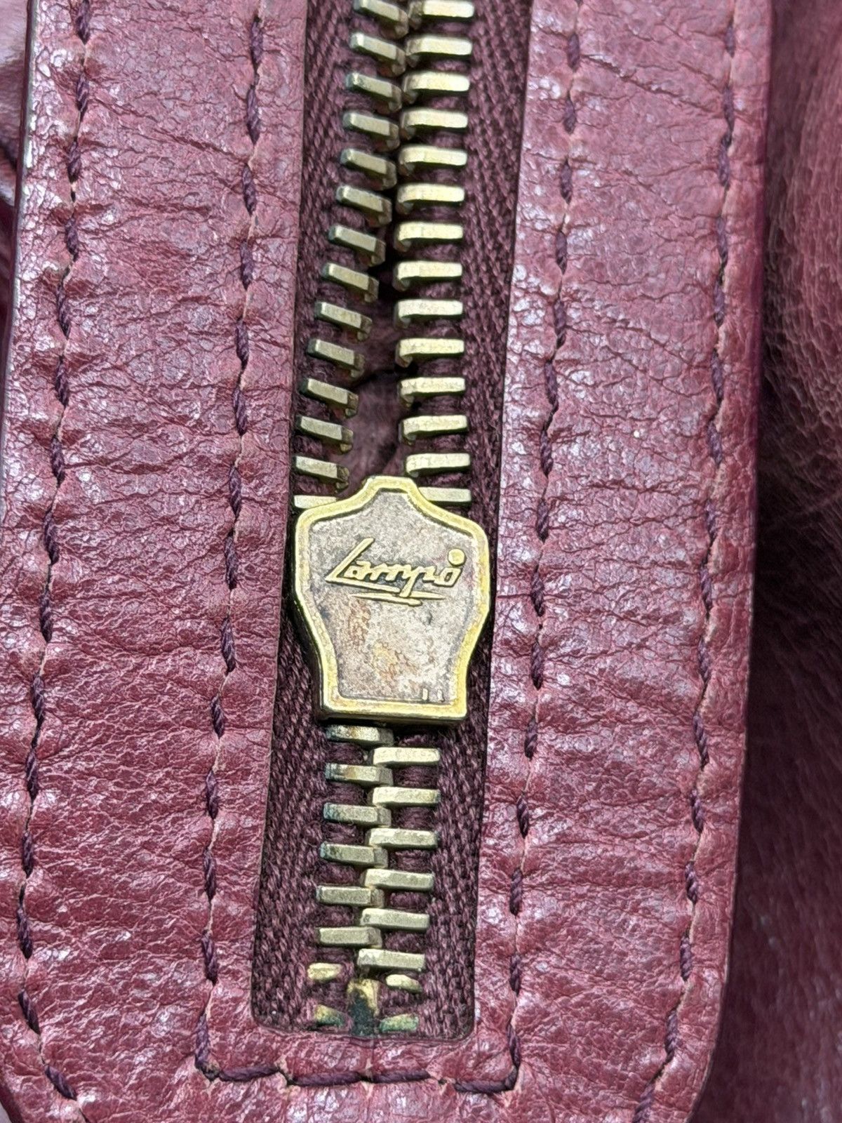 Balenciaga Balenciaga - 2000’s - Motorcycle Classic City Burgundy Wine Size ONE SIZE - 18 Thumbnail