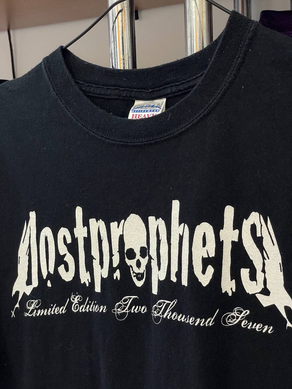 Vintage LOSTPROPHETS Foofighters Skulls Emo Tour 00s T shirt Size US L / EU 52-54 / 3 - 7 Thumbnail