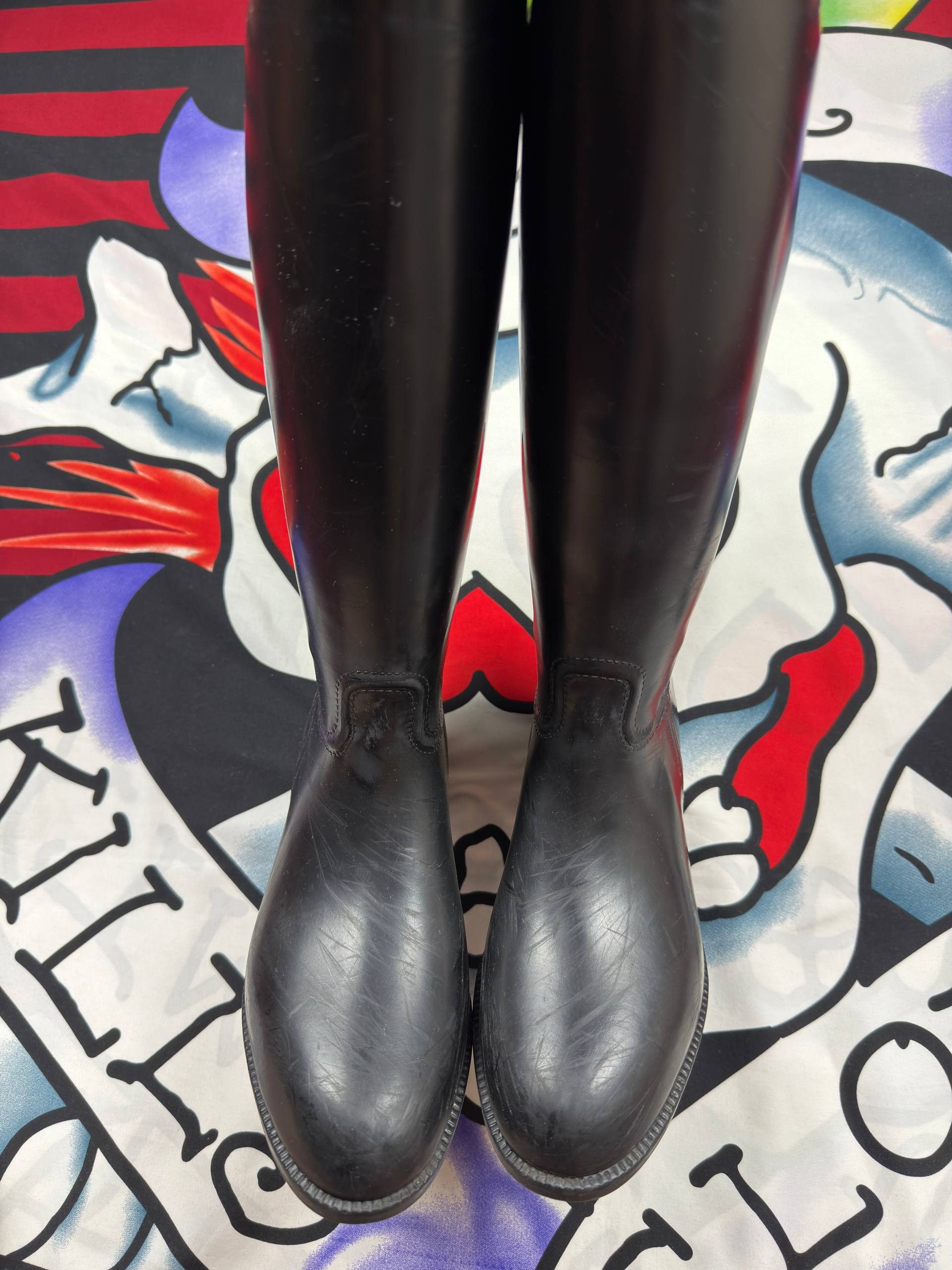 Aigle Aigle Ecuyer Waterproof Horseback Riding Rain Boots Size US 7 / IT 37 - 4 Thumbnail