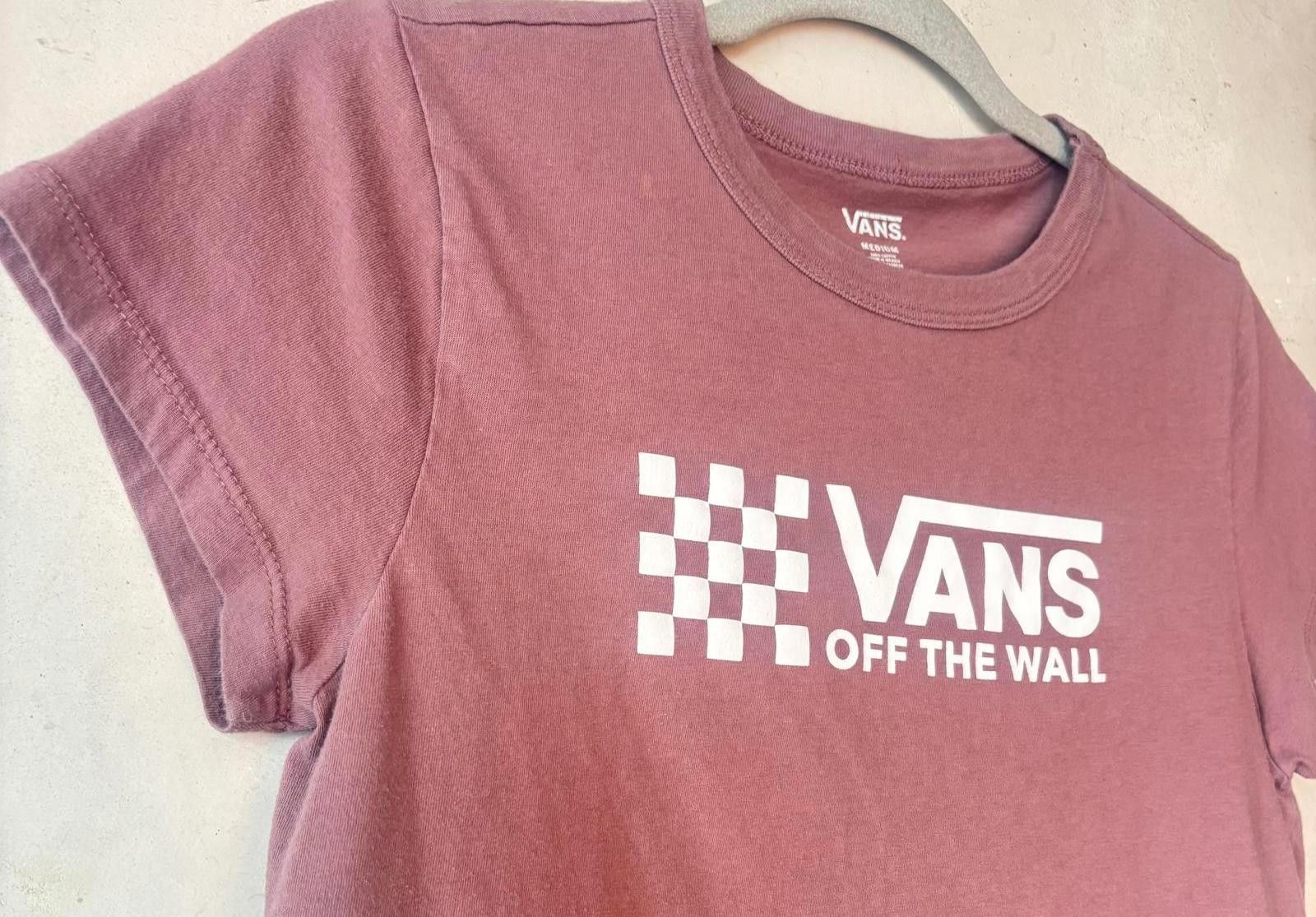 Vans Vans Off The Wall Women's Short Sleeve T-Shirt Size M / US 6-8 / IT 42-44 - 3 Thumbnail
