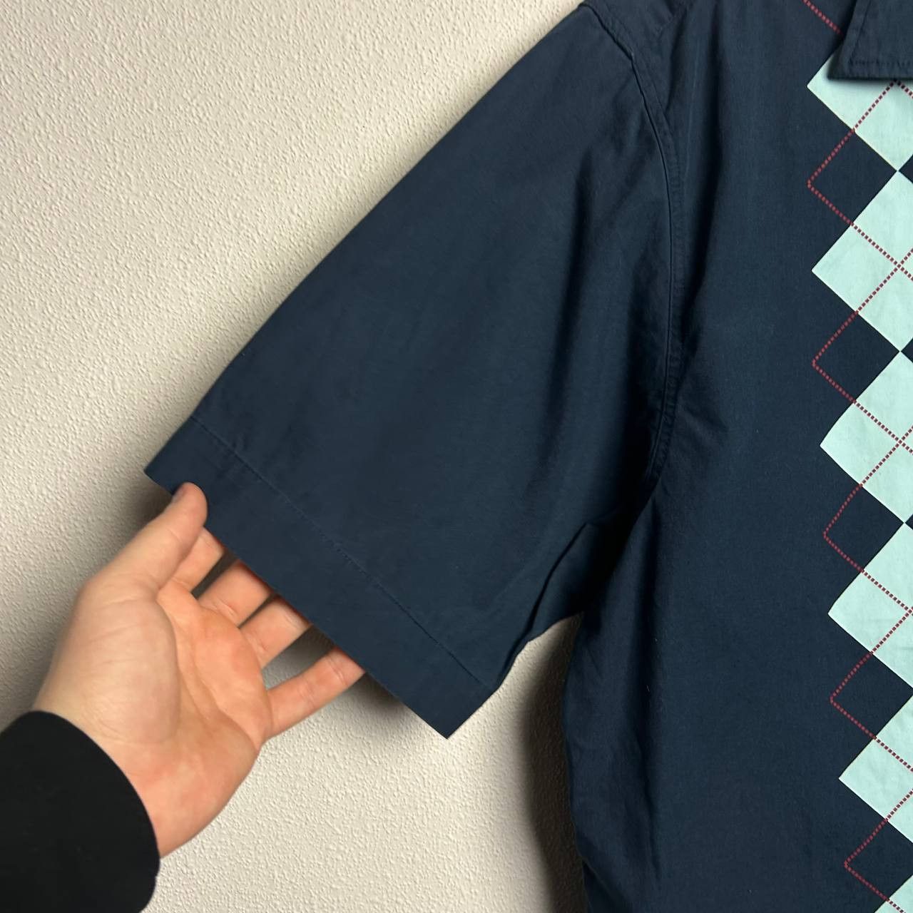Fred Perry Vintage Fred Perry Big logo graphic button 90s shirt Size US L / EU 52-54 / 3 - 5 Thumbnail